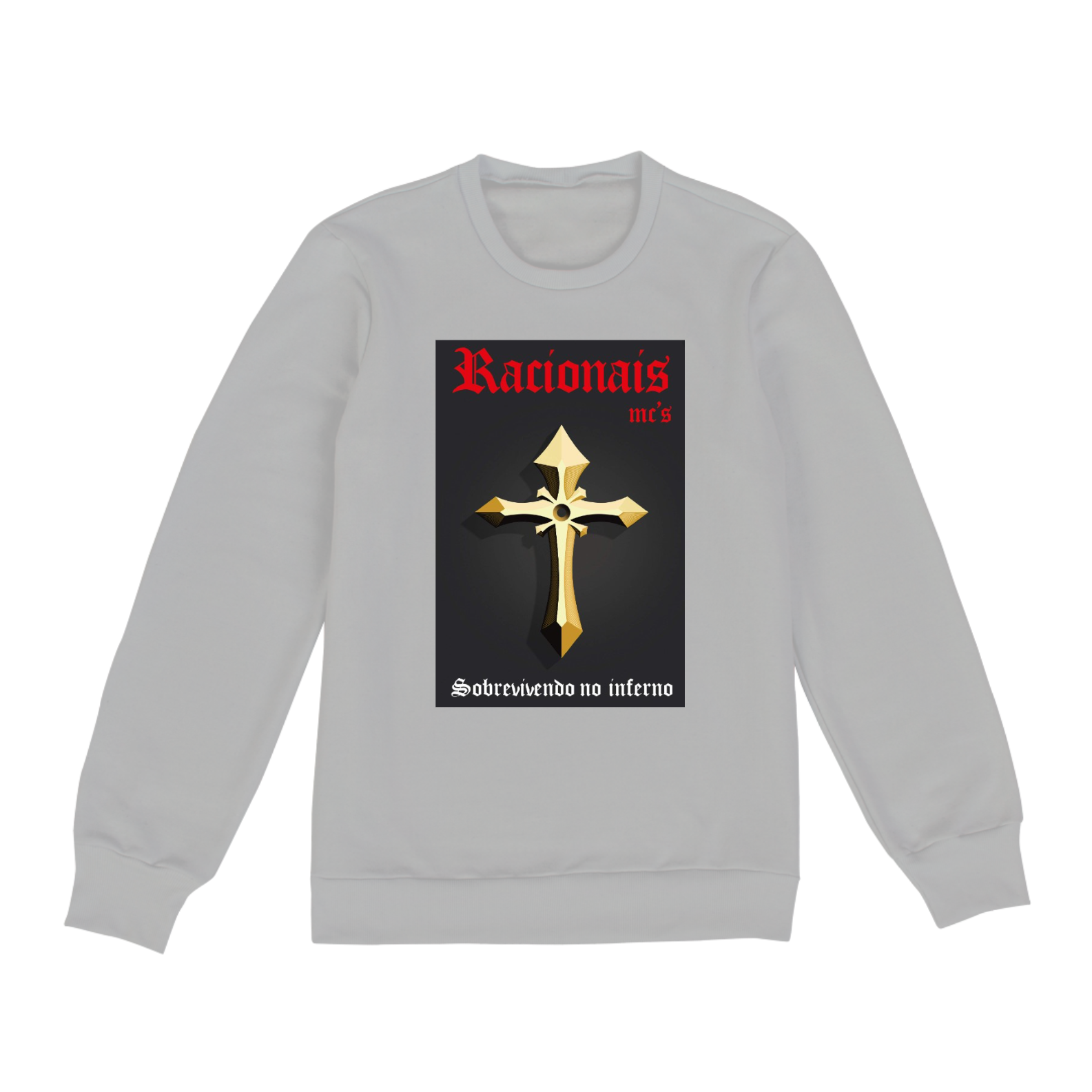 Nome do produto  Moletom Racionais sobrevivendo ao inferno
