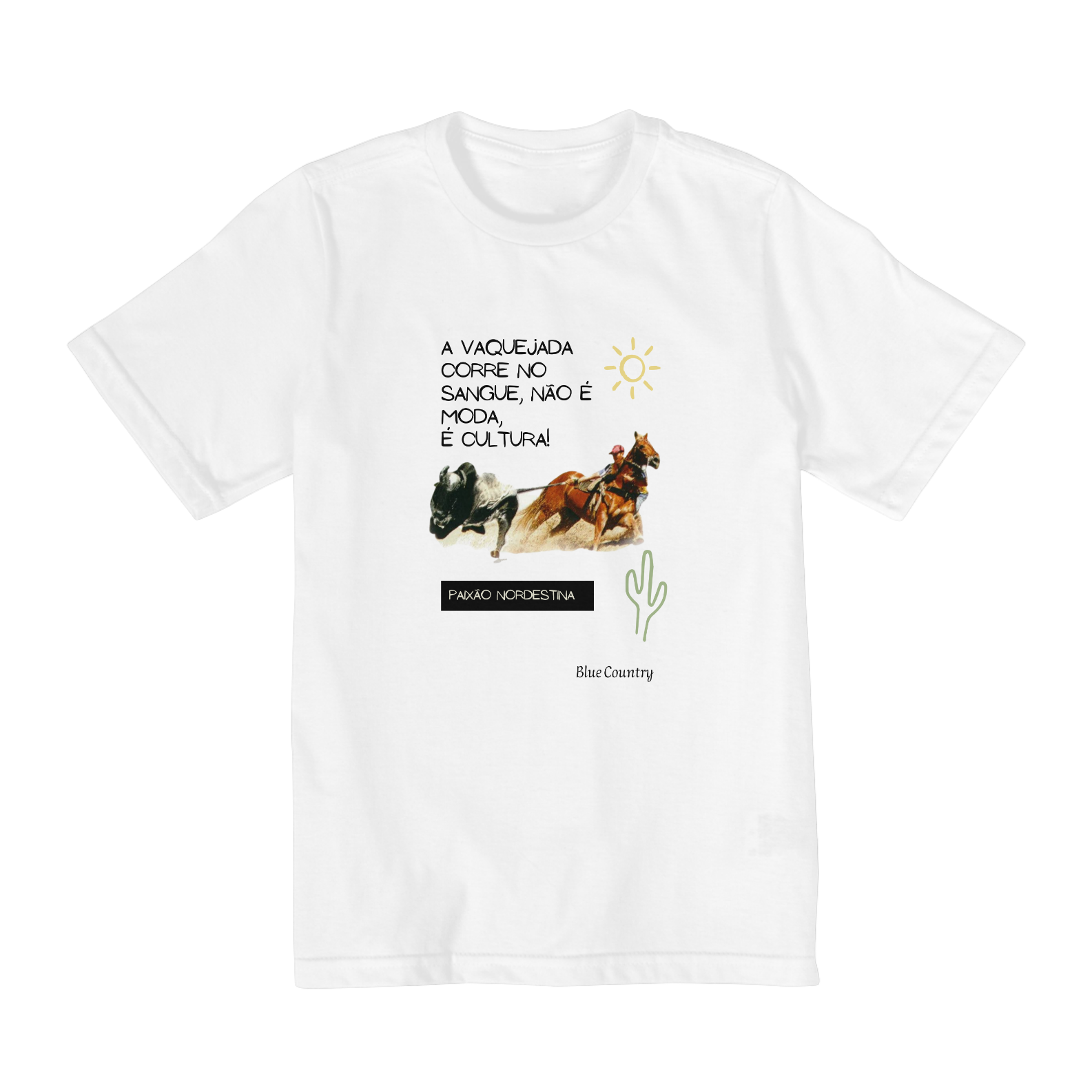 Camiseta infantil Vaquejada 1 FT