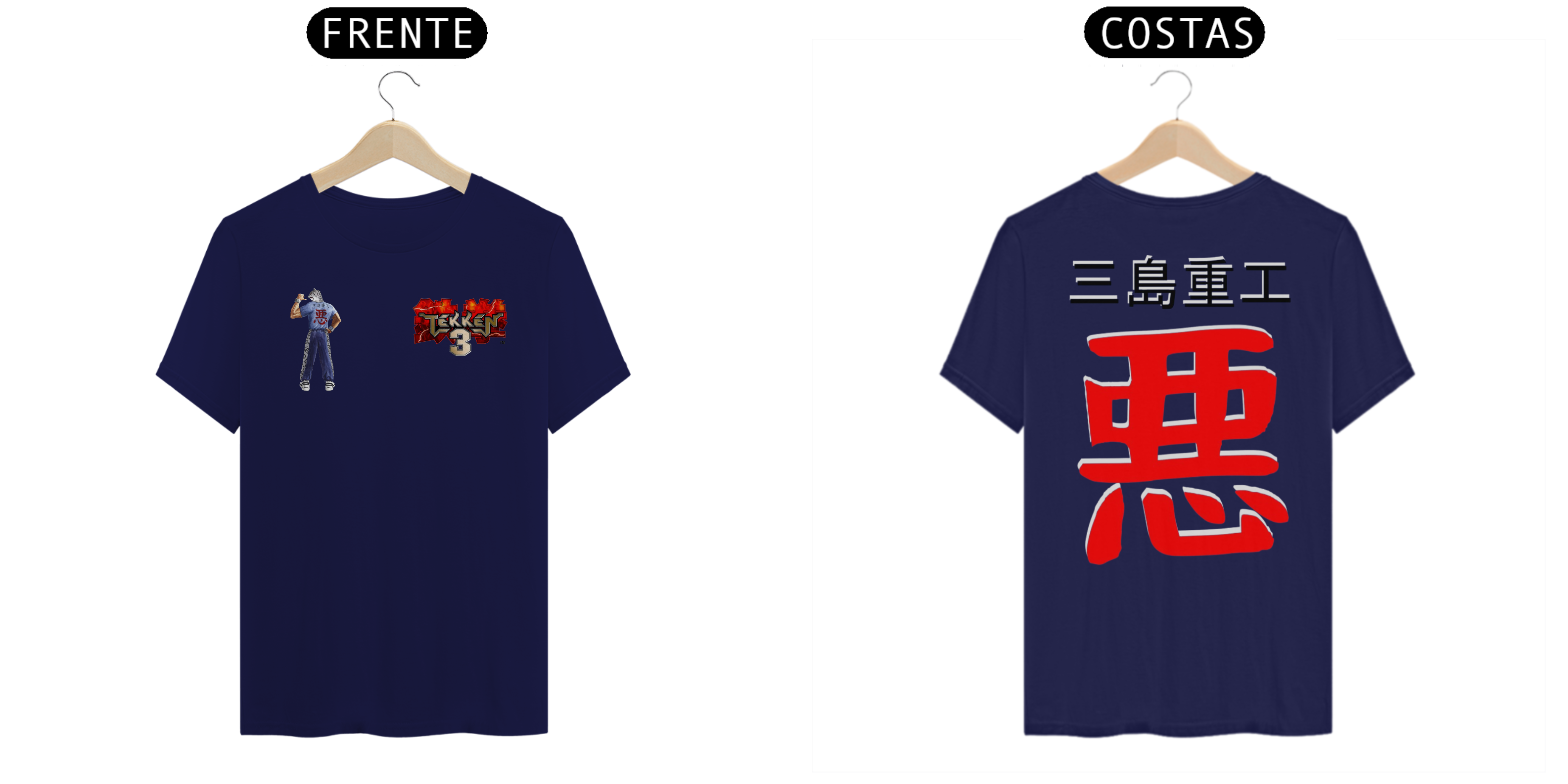 Nome do produto: KING SHIRT - TEKKEN 3