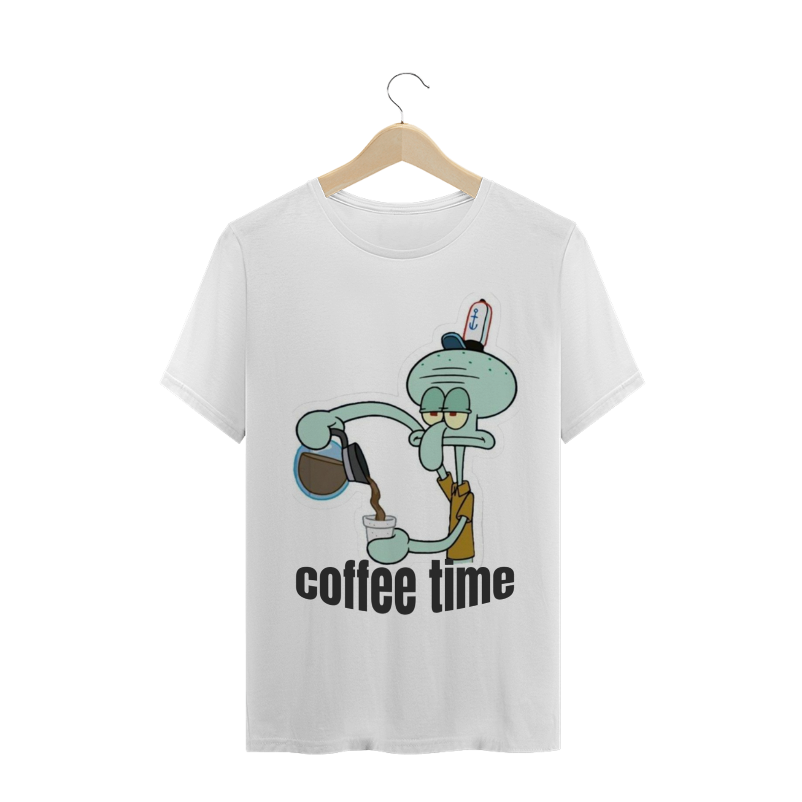 Camisa Coffe time (Lula molusco)