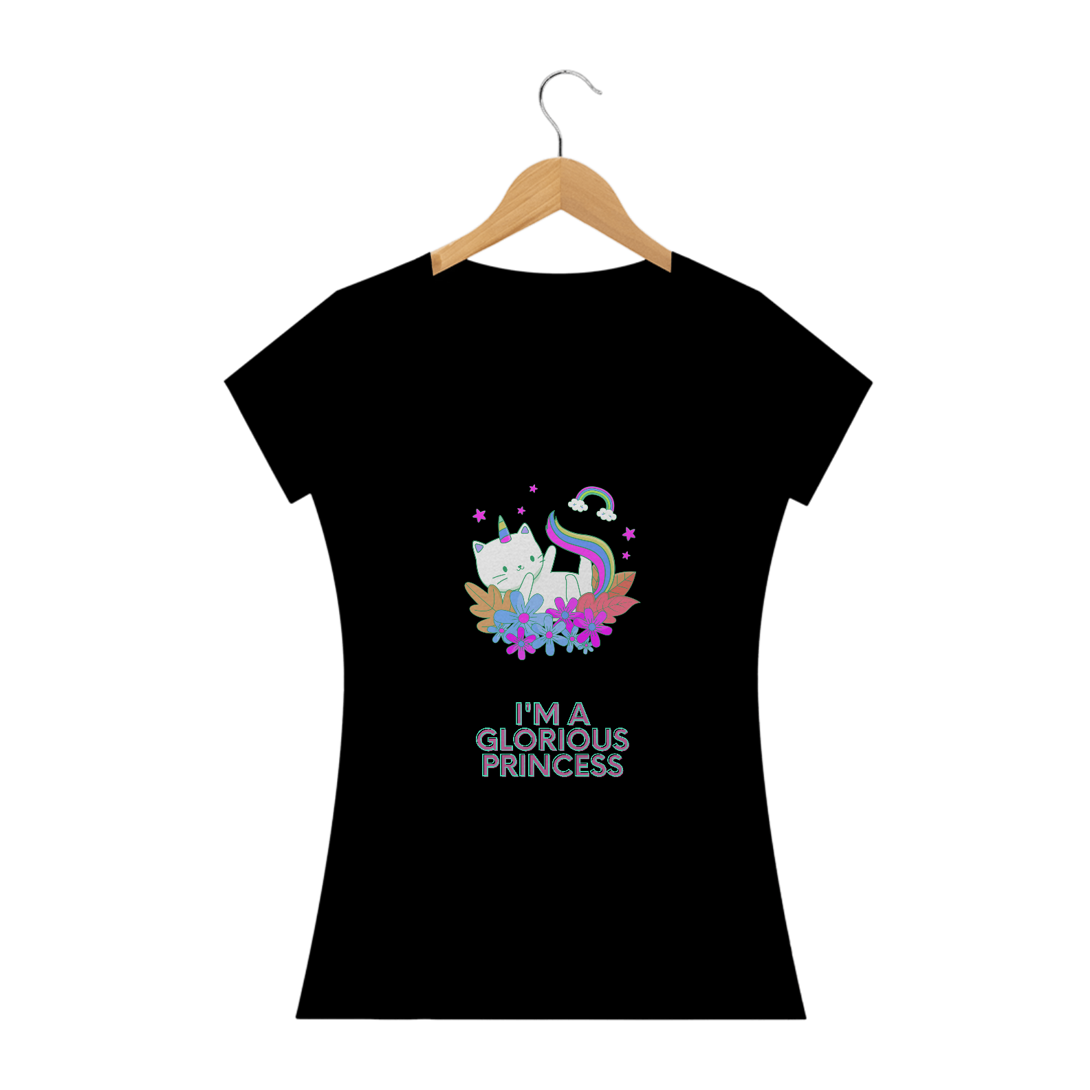Camiseta Kawaii Princesa Gloriosa