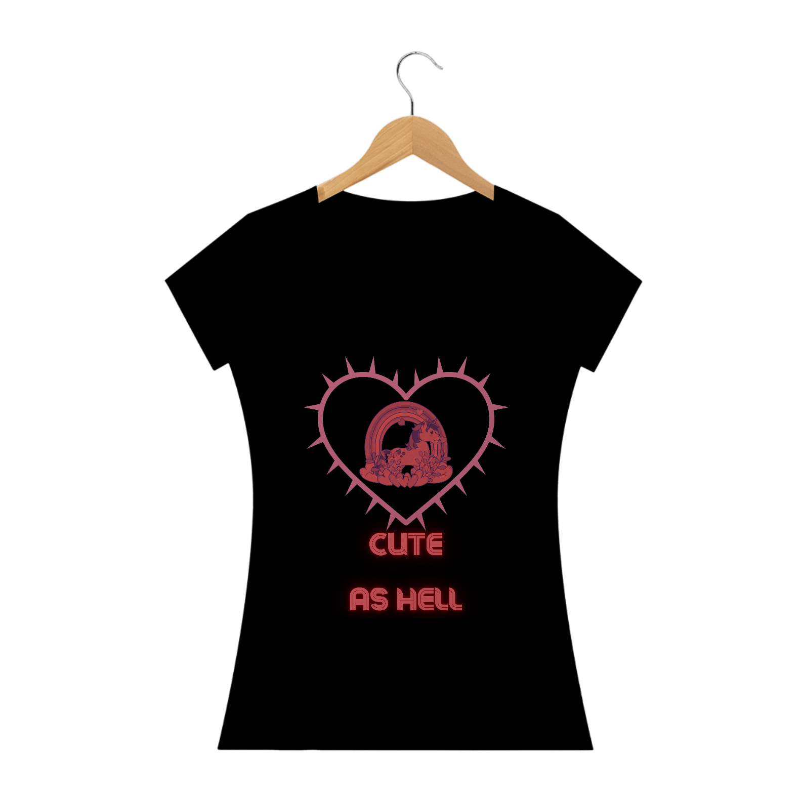 Camiseta Kawaii Fofa Metal