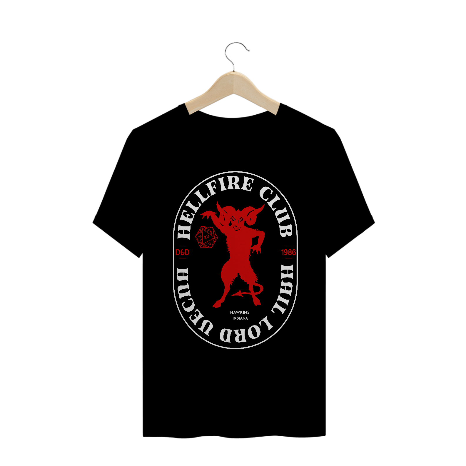 Camiseta Hellfire Club - Coleção Stranger Things by GUNK