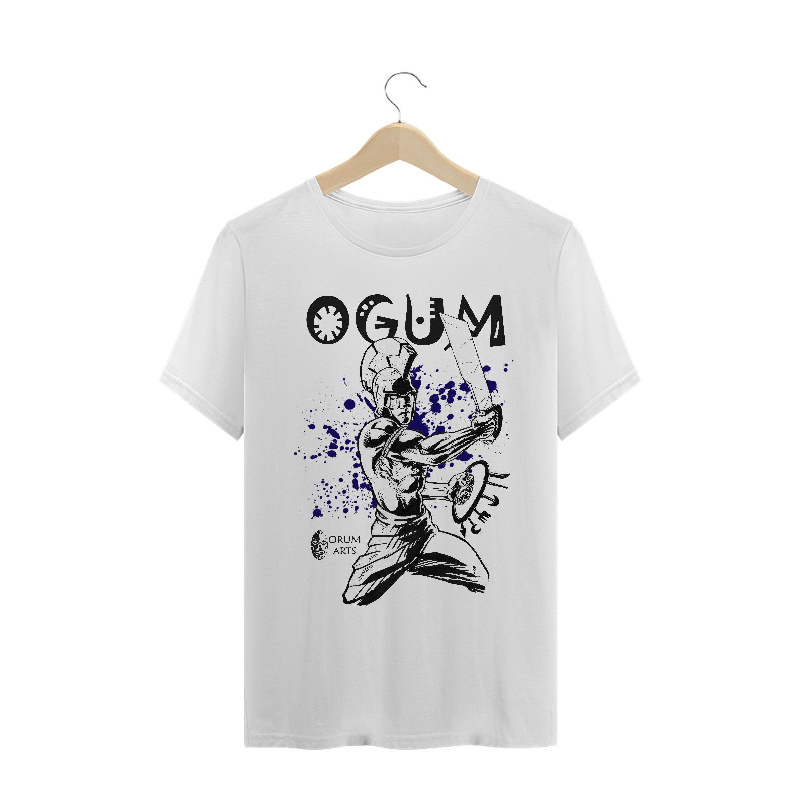 Nome do produto: Camisa Ogum - (exclusivo Orun Arts)