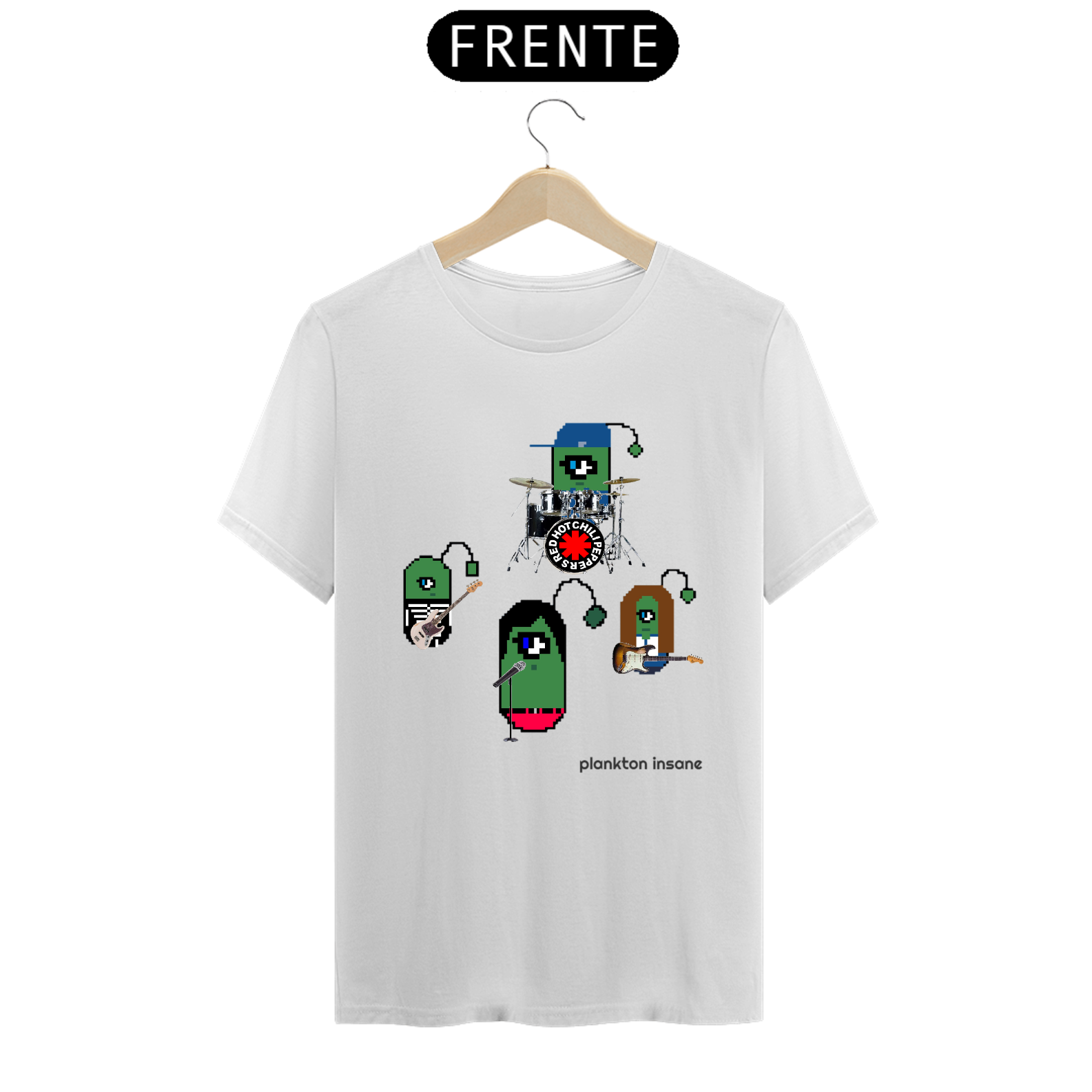 Nome do produto  Plankton Insane - T-shirt Classic