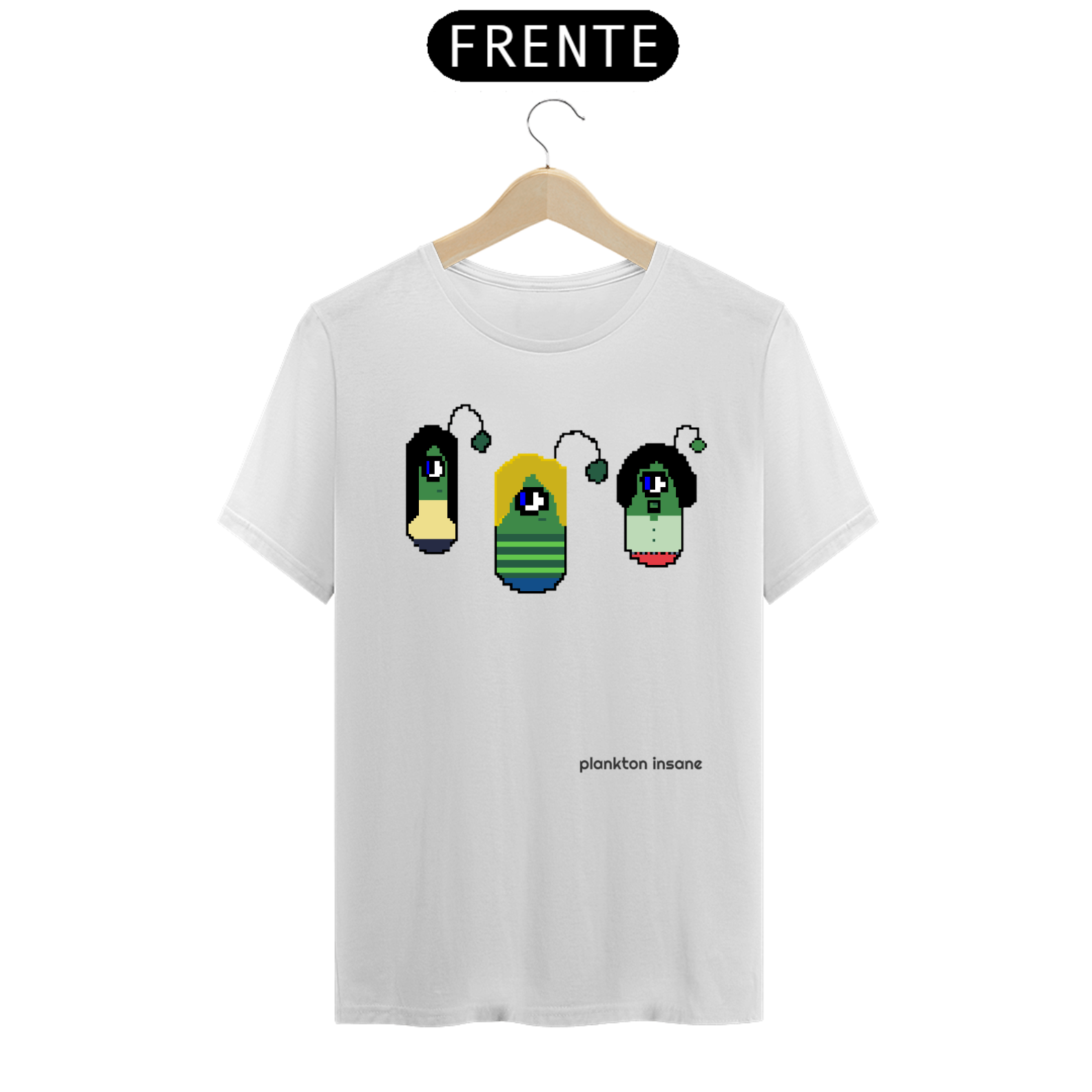 Nome do produto  Plankton Insane - T-shirt Classic