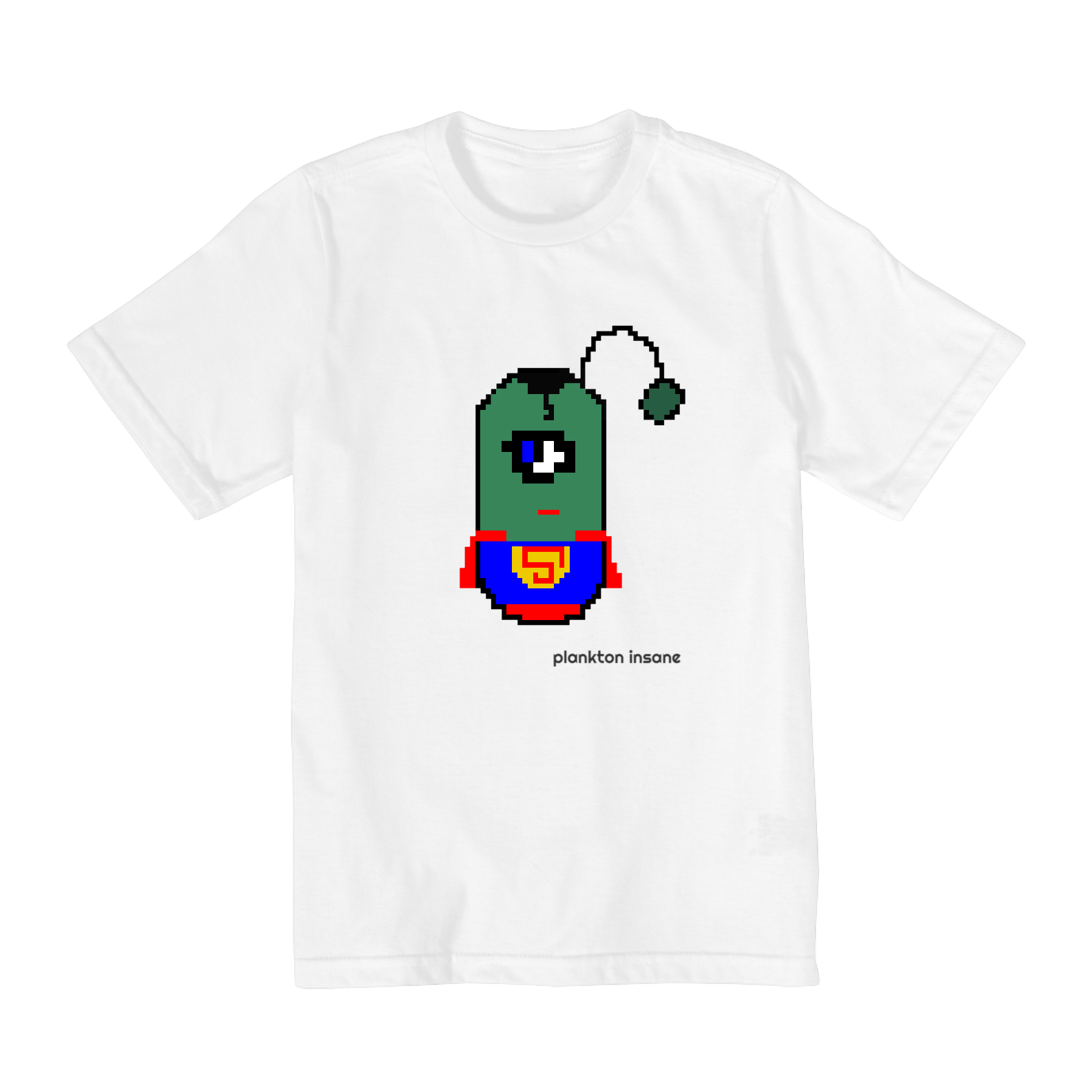 Nome do produto  Plankton Insane - Quality Infantil ( 2 a 8 )