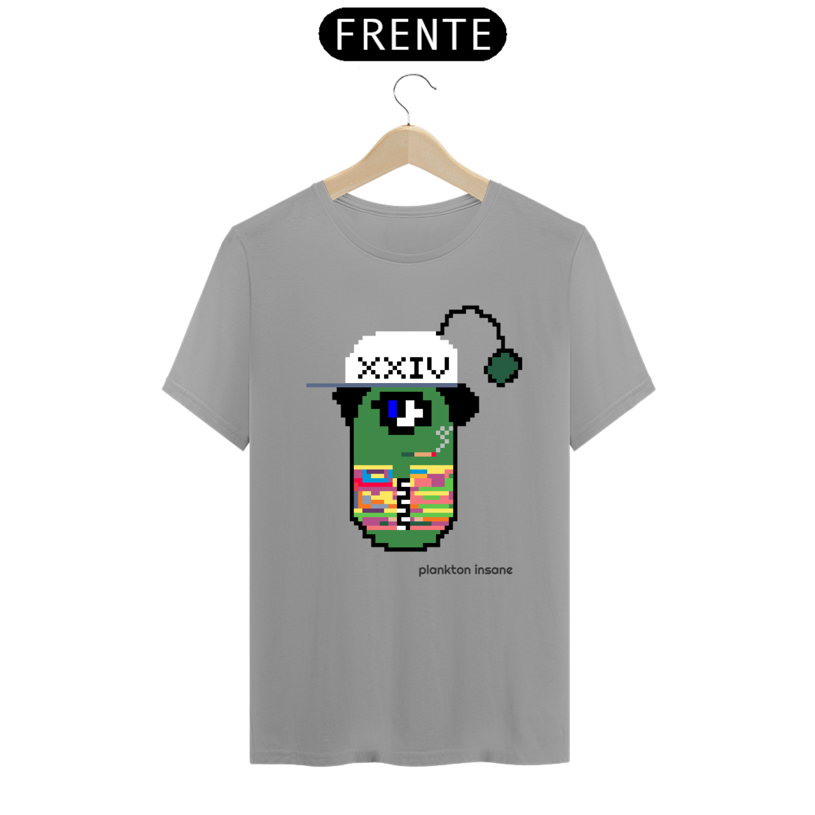 Nome do produto  Plankton Insane - T-shirt Qualy