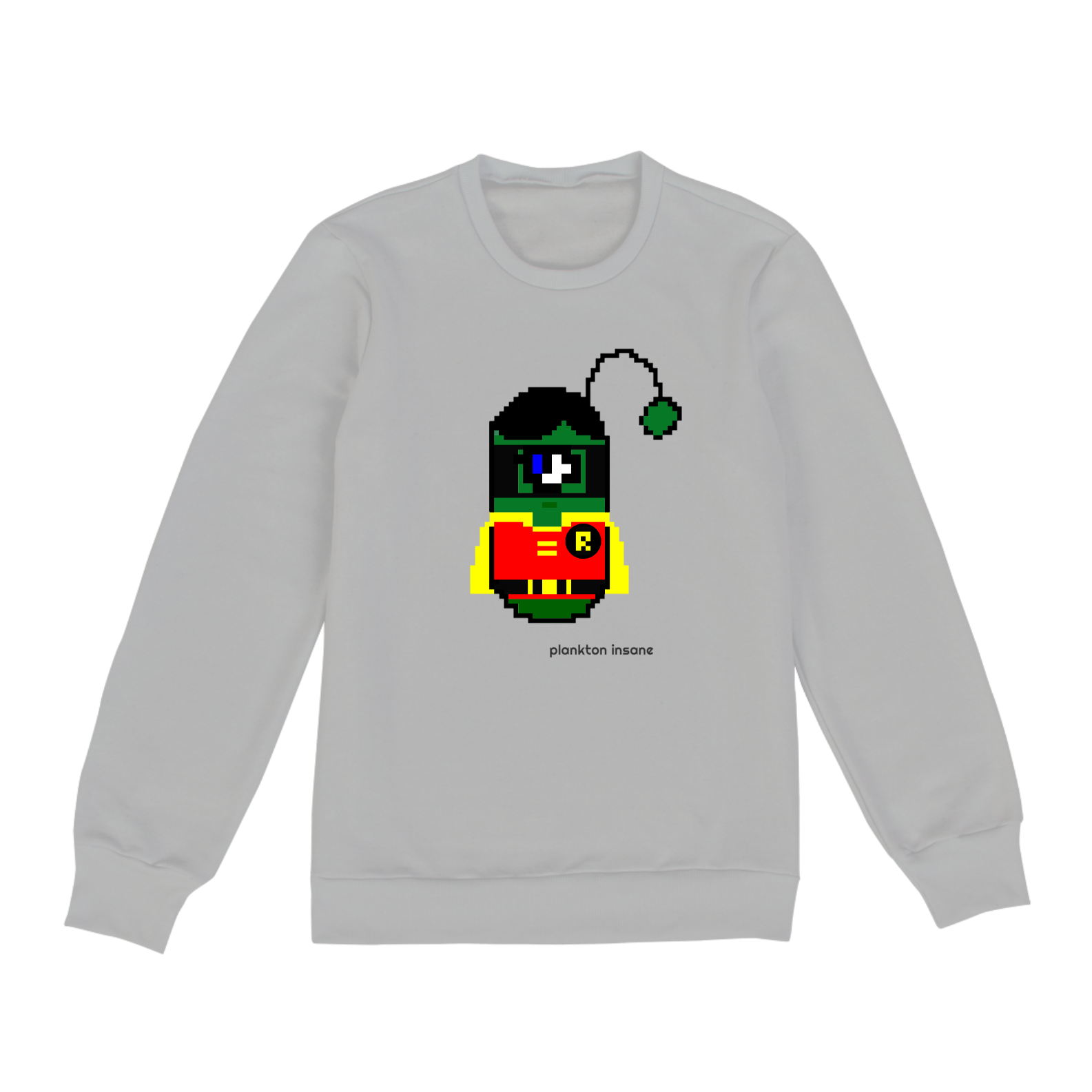 Nome do produto  Plankton Insane - Moletom Fechado Unissex