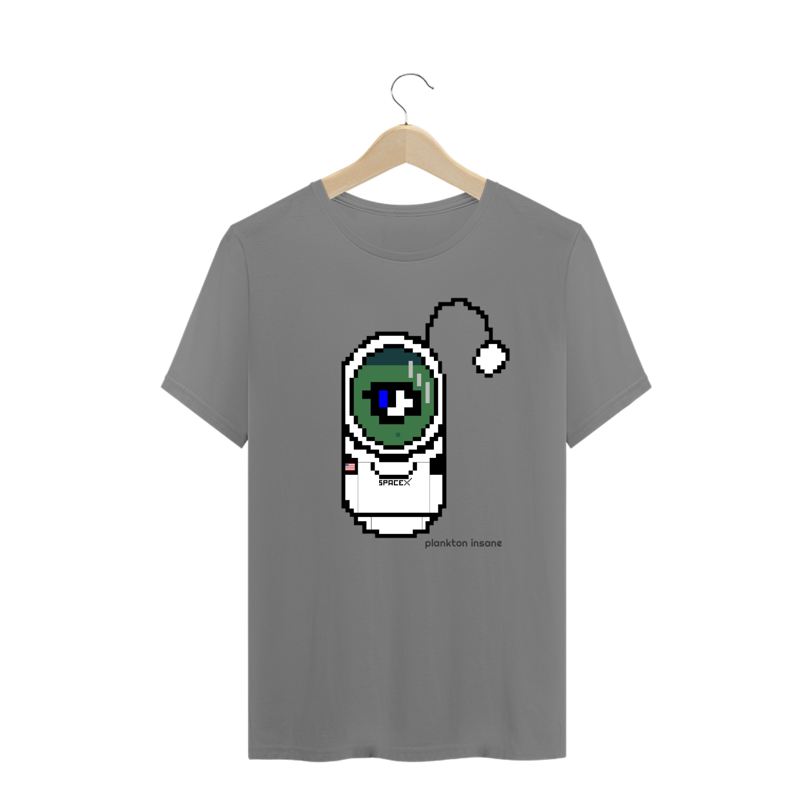 Nome do produto  Plankton Insane - T-shirt Plus Size