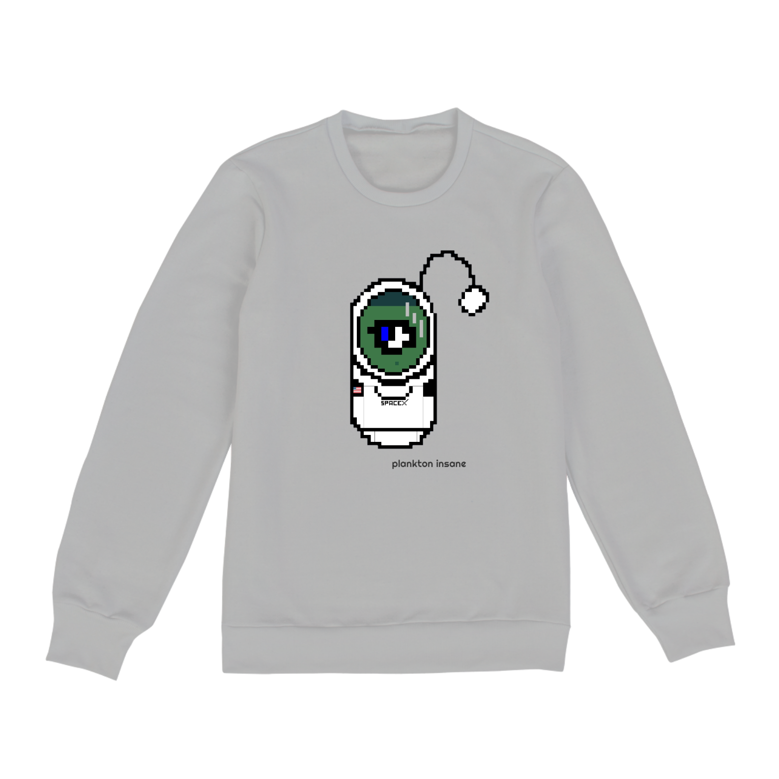 Nome do produto  Plankton Insane - Moletom Fechado Unissex