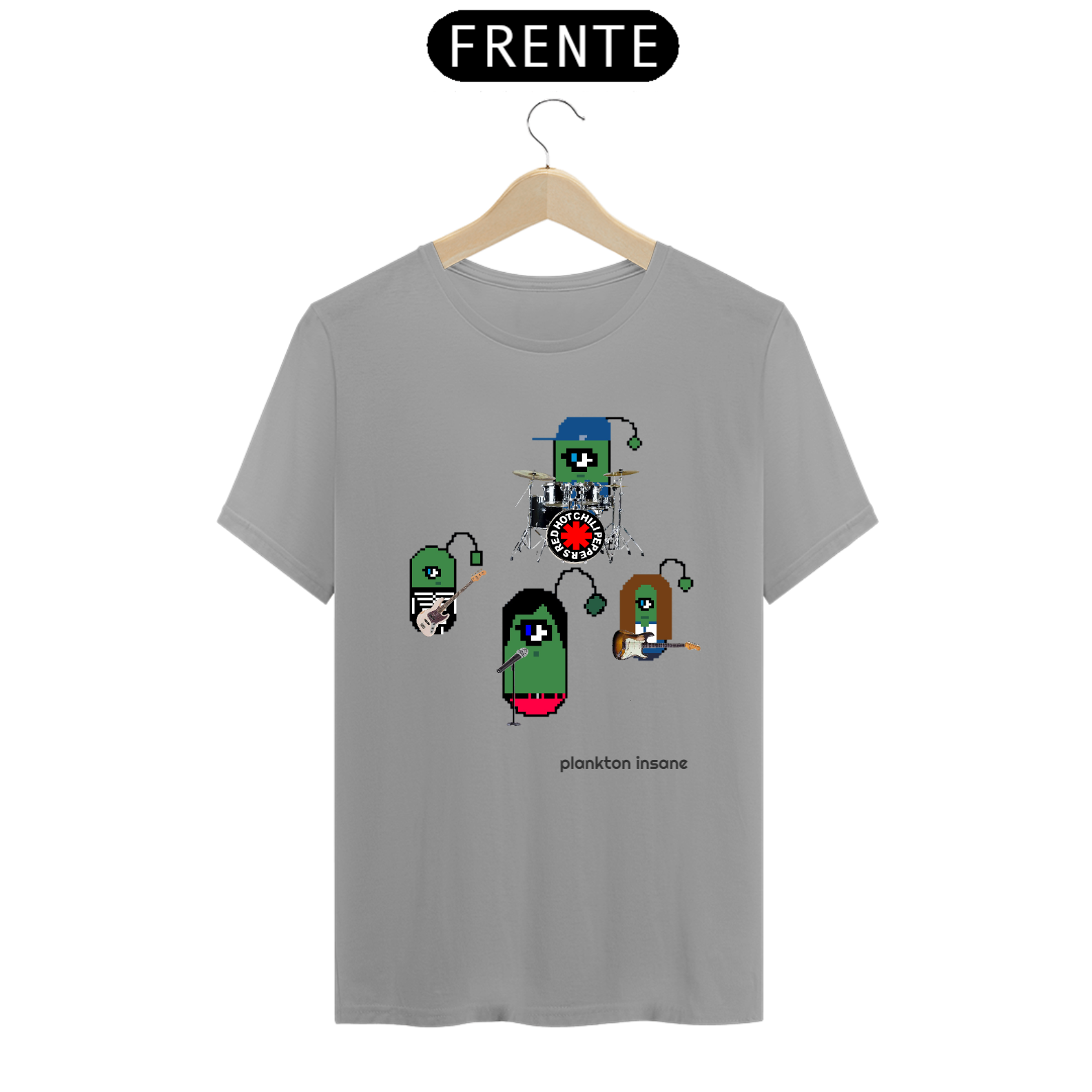 Nome do produto  Plankton Insane - T-shirt Quality