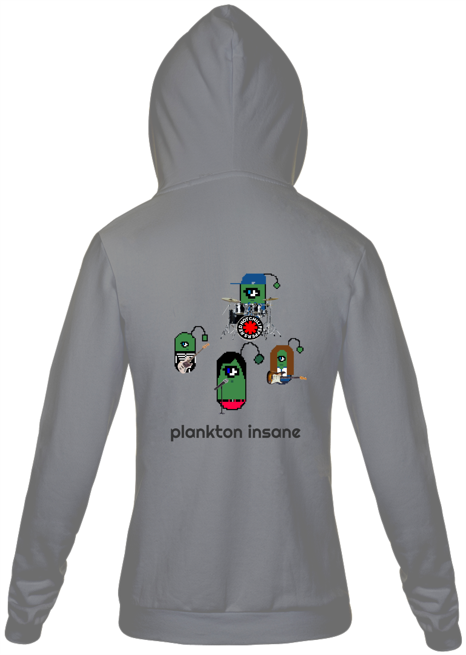 Nome do produto  Plankton Insane - Moletom Zíper Unissex 