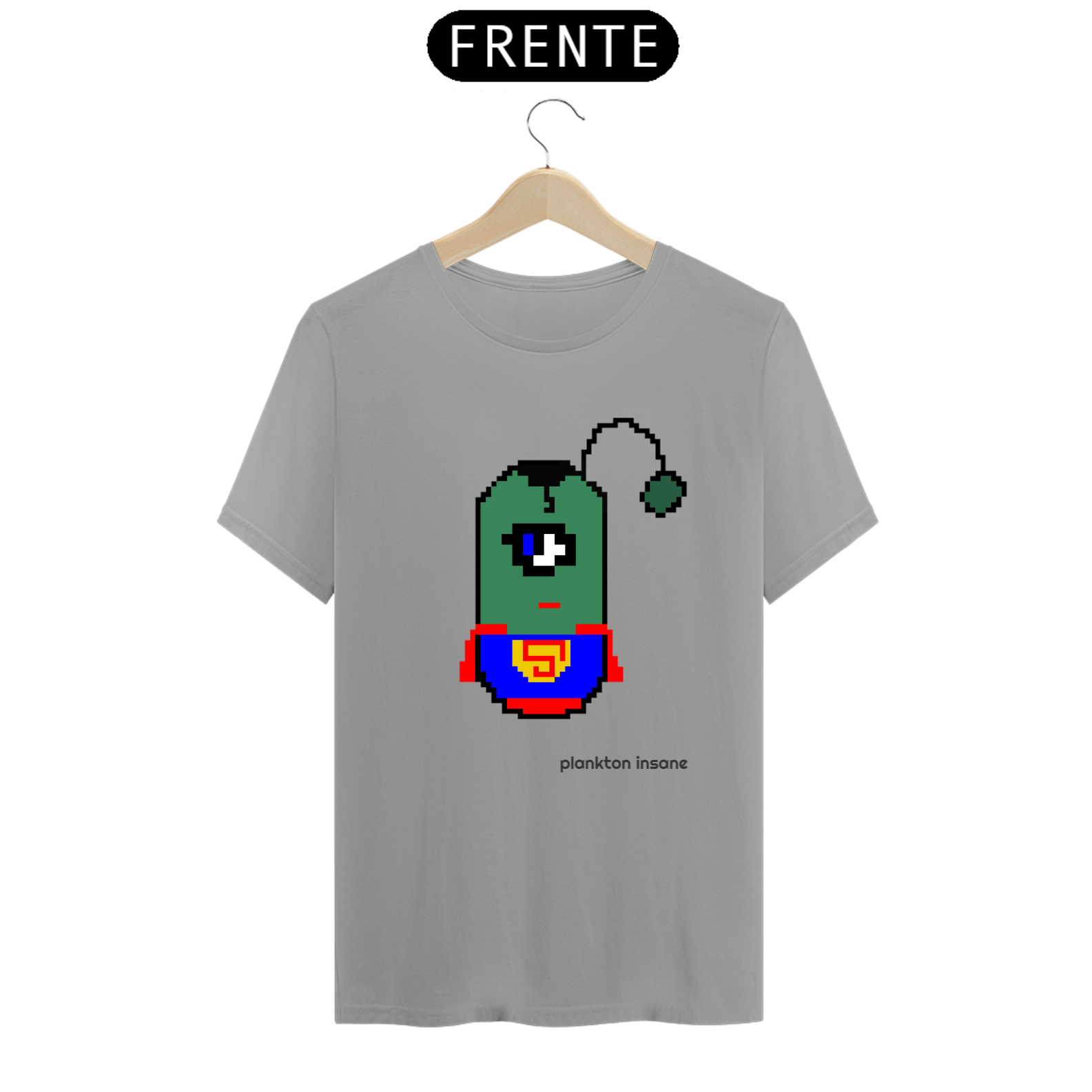 Nome do produto  Plankton Insane - T-shirt Quality