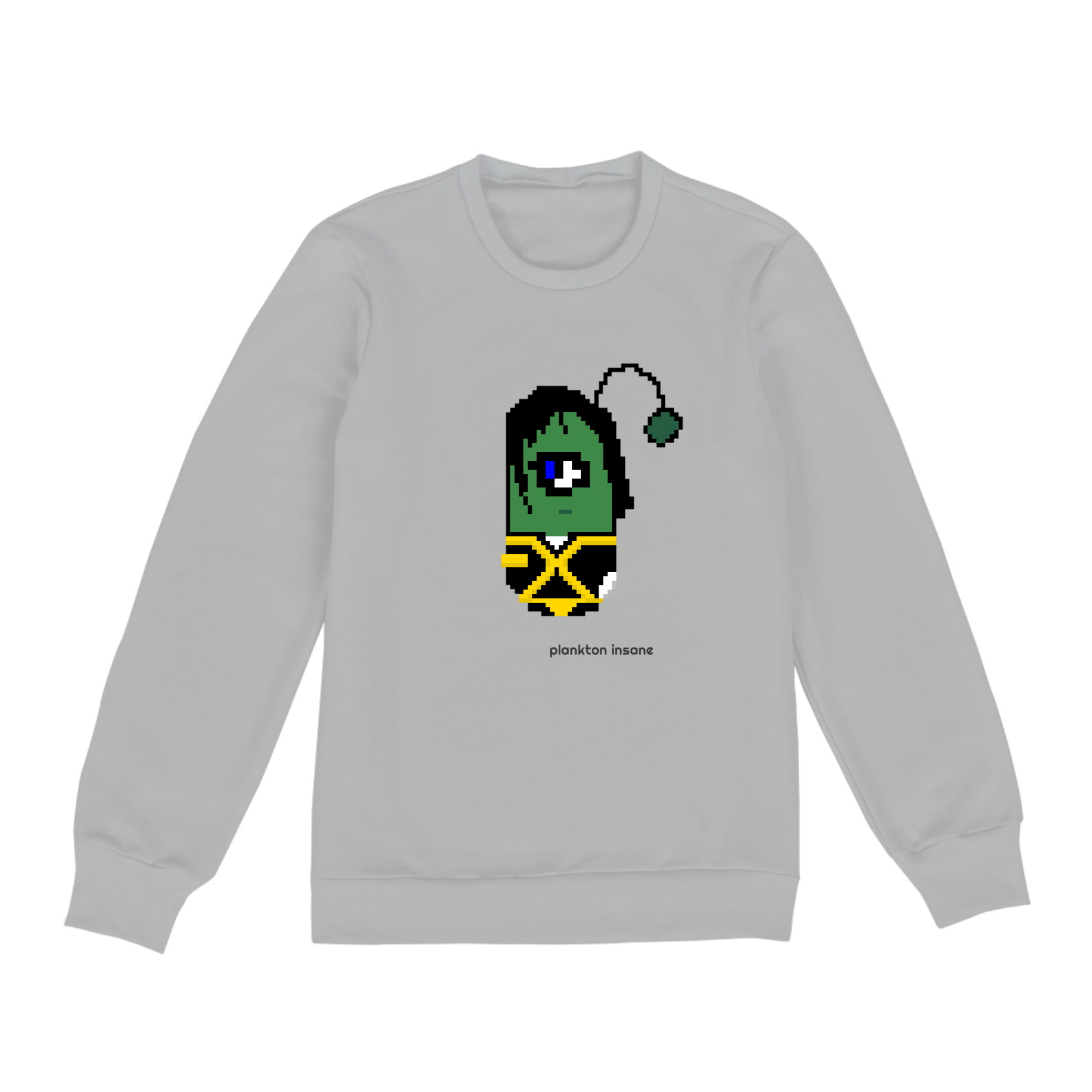 Nome do produto  Plankton Insane - Moletom Fechado Unissex
