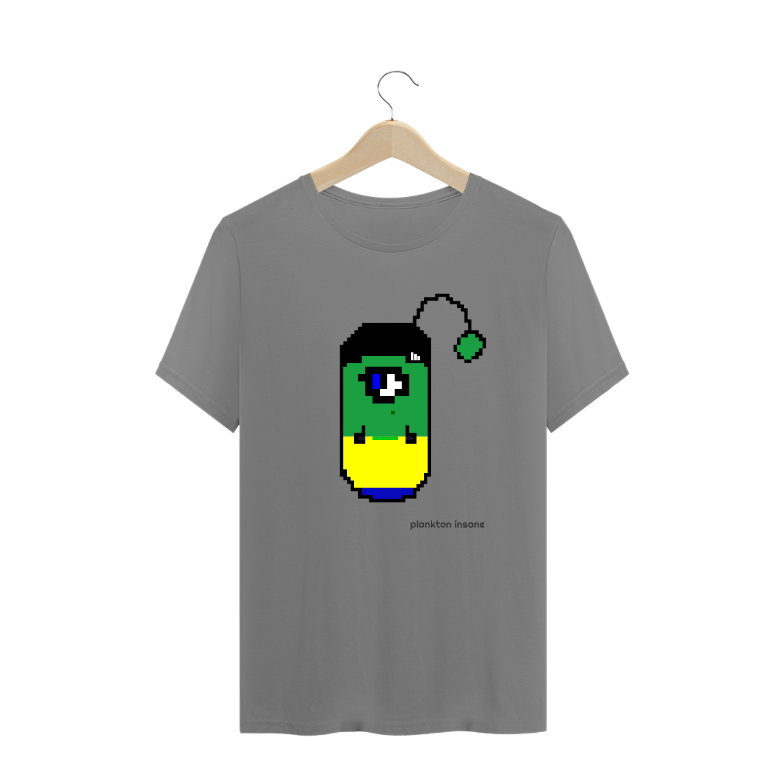 Nome do produto  Plankton Insane - T-shirt Plus Size
