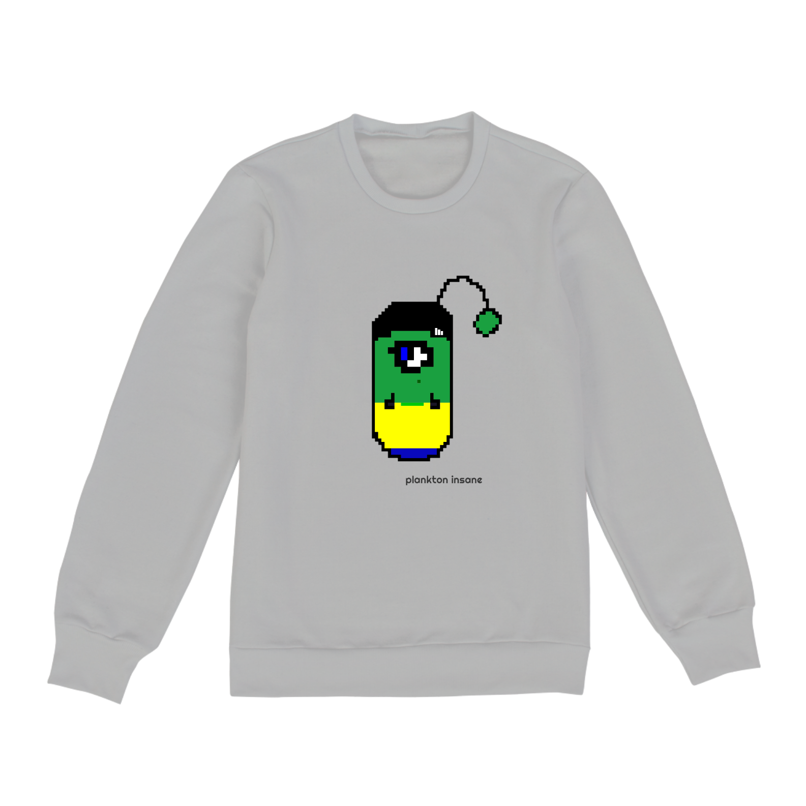 Nome do produto  Plankton Insane - Moletom Fechado Unissex