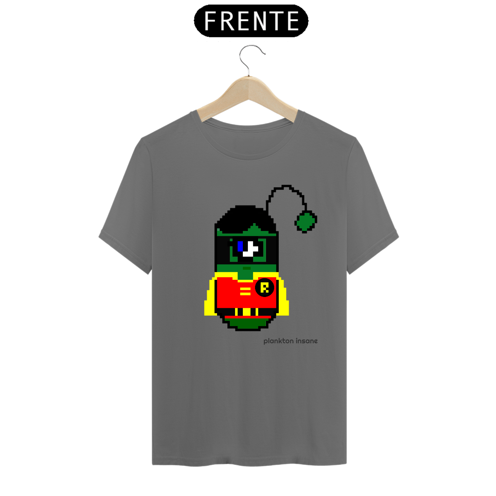 Nome do produto  Plankton Insane - T-shirt Estonada