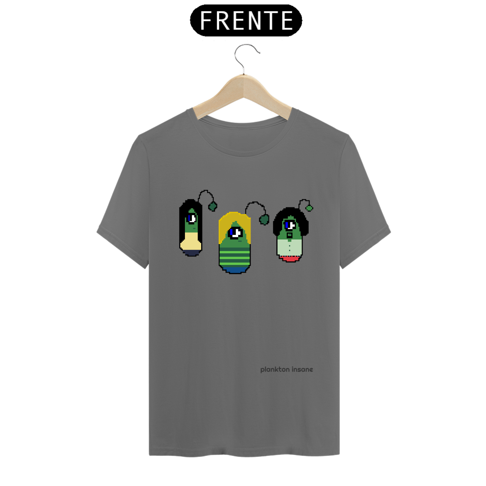 Nome do produto  Plankton Insane - T-shirt Estonada