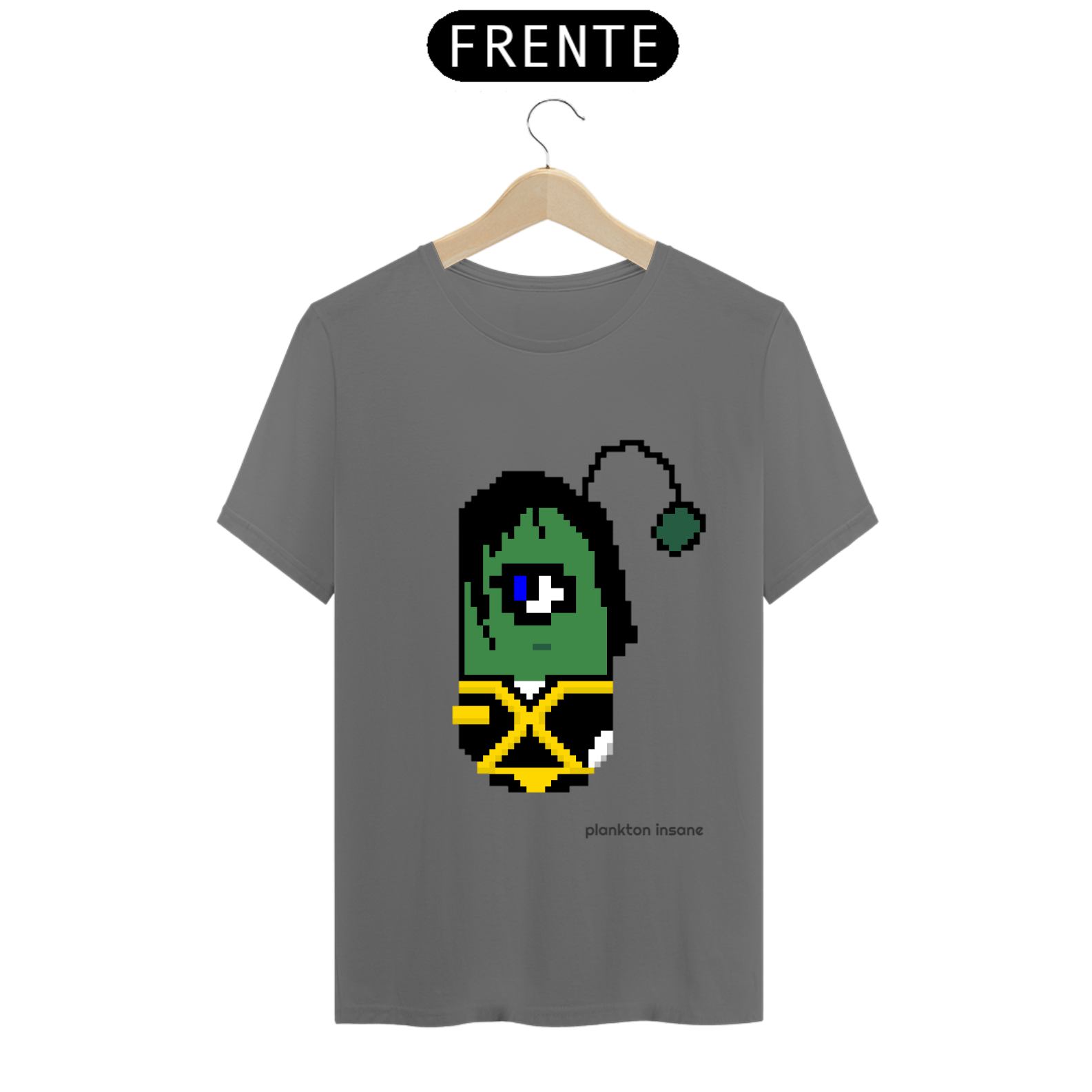 Nome do produto  Plankton Insane - T-shirt Estonada