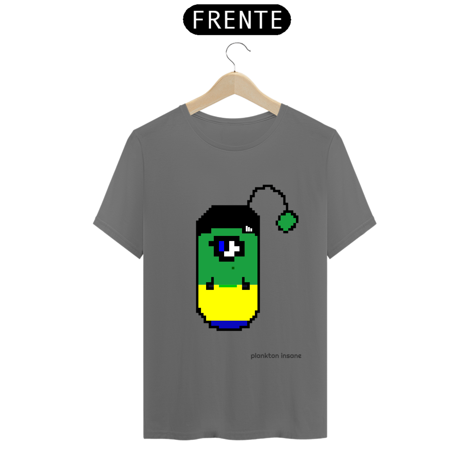 Nome do produto  Plankton Insane - T-shirt Estonada