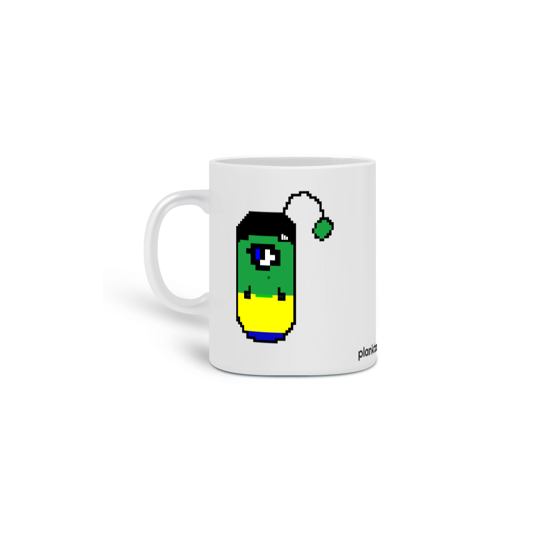 Nome do produto  Plankton Insane -Caneca