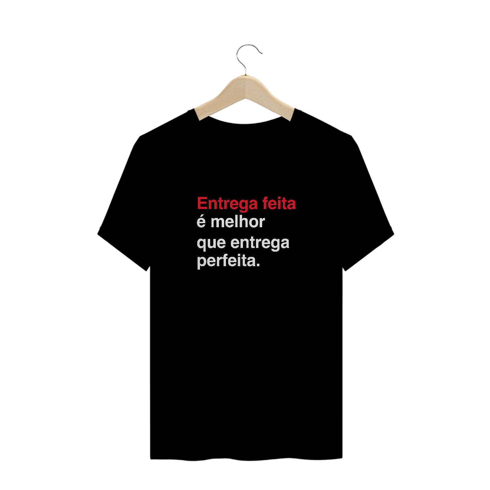 Camiseta Entrega feita dark