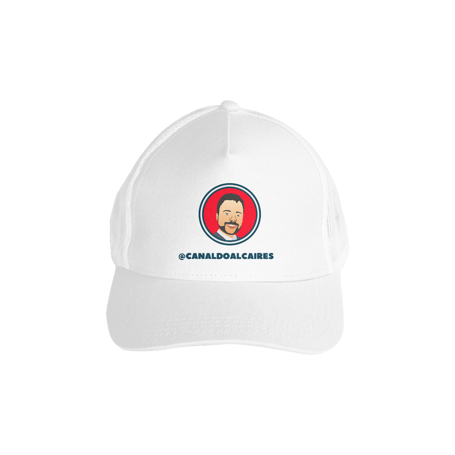 Boné Branco Canal do Alcaires