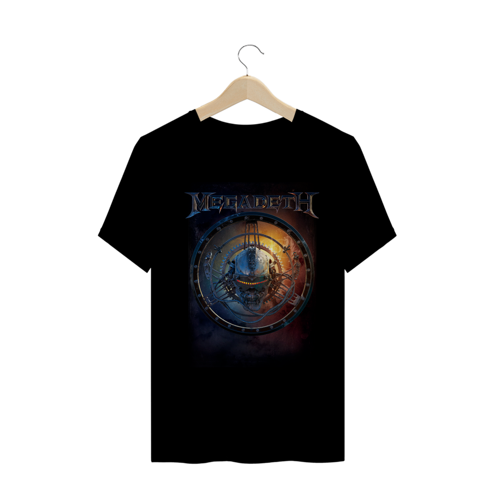 Nome do produto  Camiseta Masculina Megadeth
