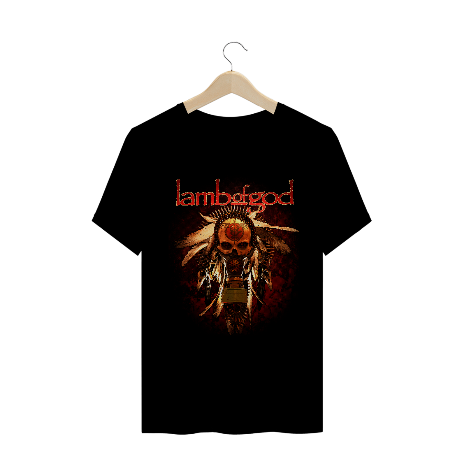 Nome do produto  Camiseta Masculina Lamb of God