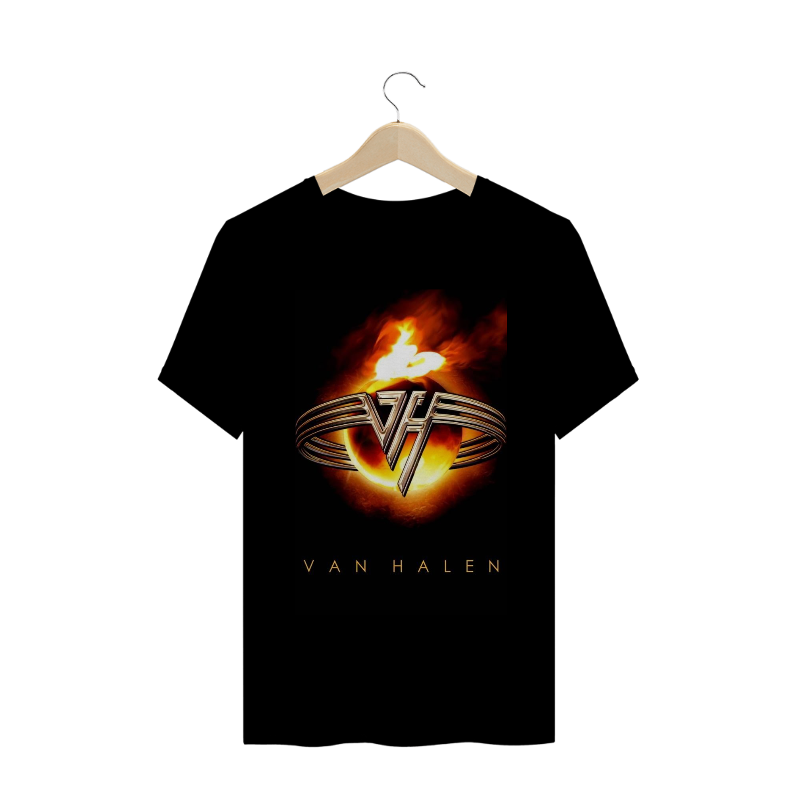 Nome do produto  Camiseta Masculina Van Halen 