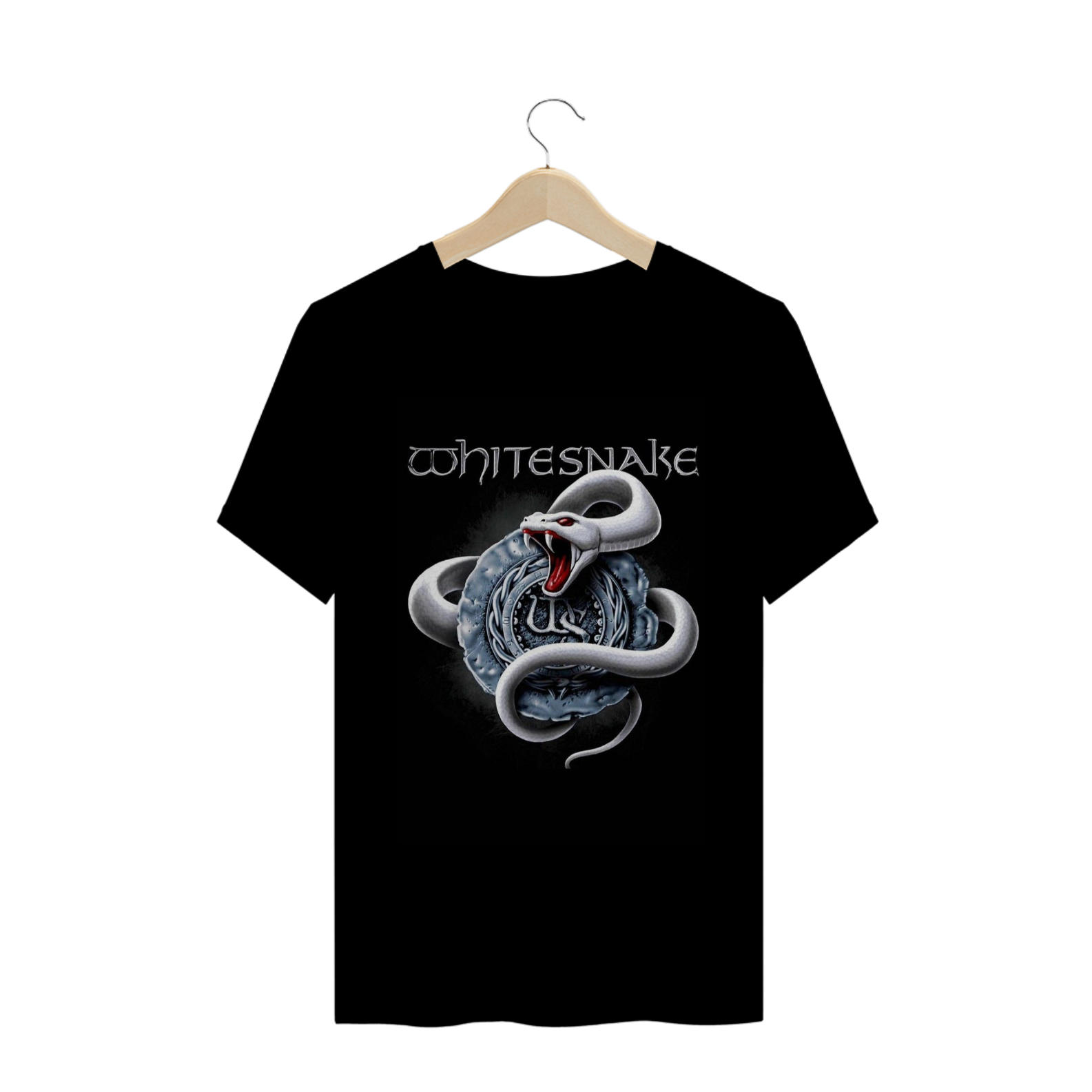 Nome do produto: Camiseta Masculina Whitesnake