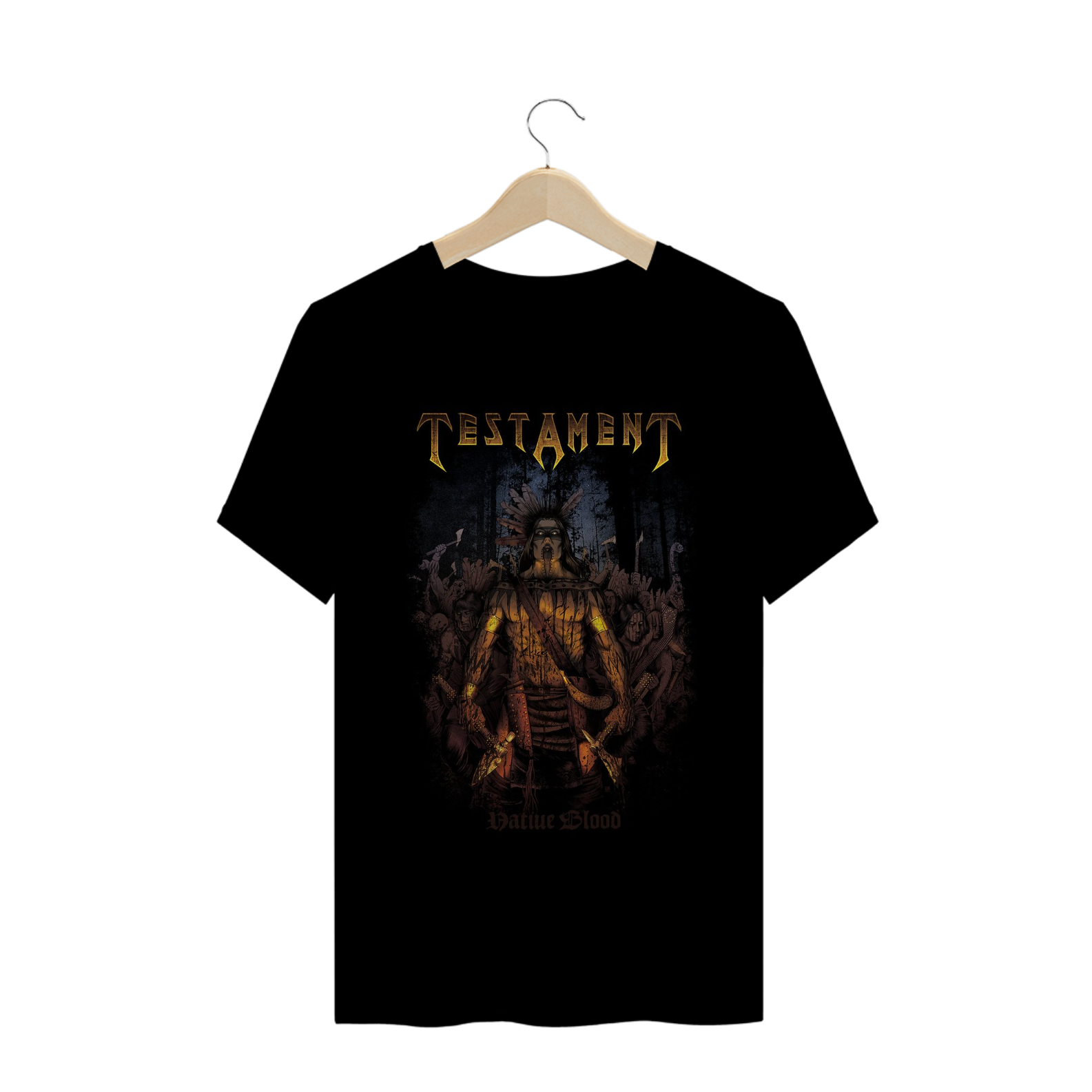 Nome do produto  Camiseta Masculina Testament