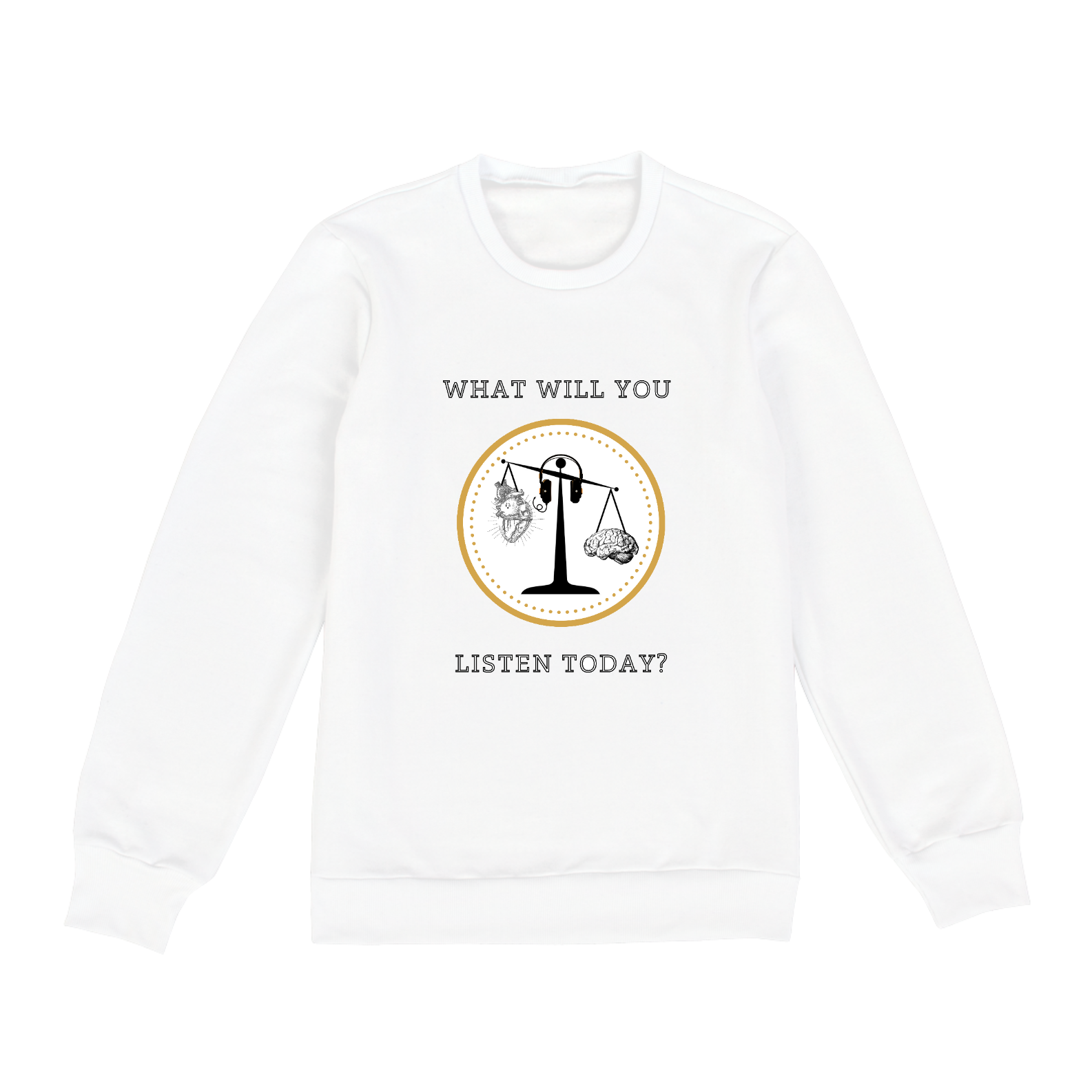 Nome do produto  Moletom Fechado Unissex Coração ou Razão?