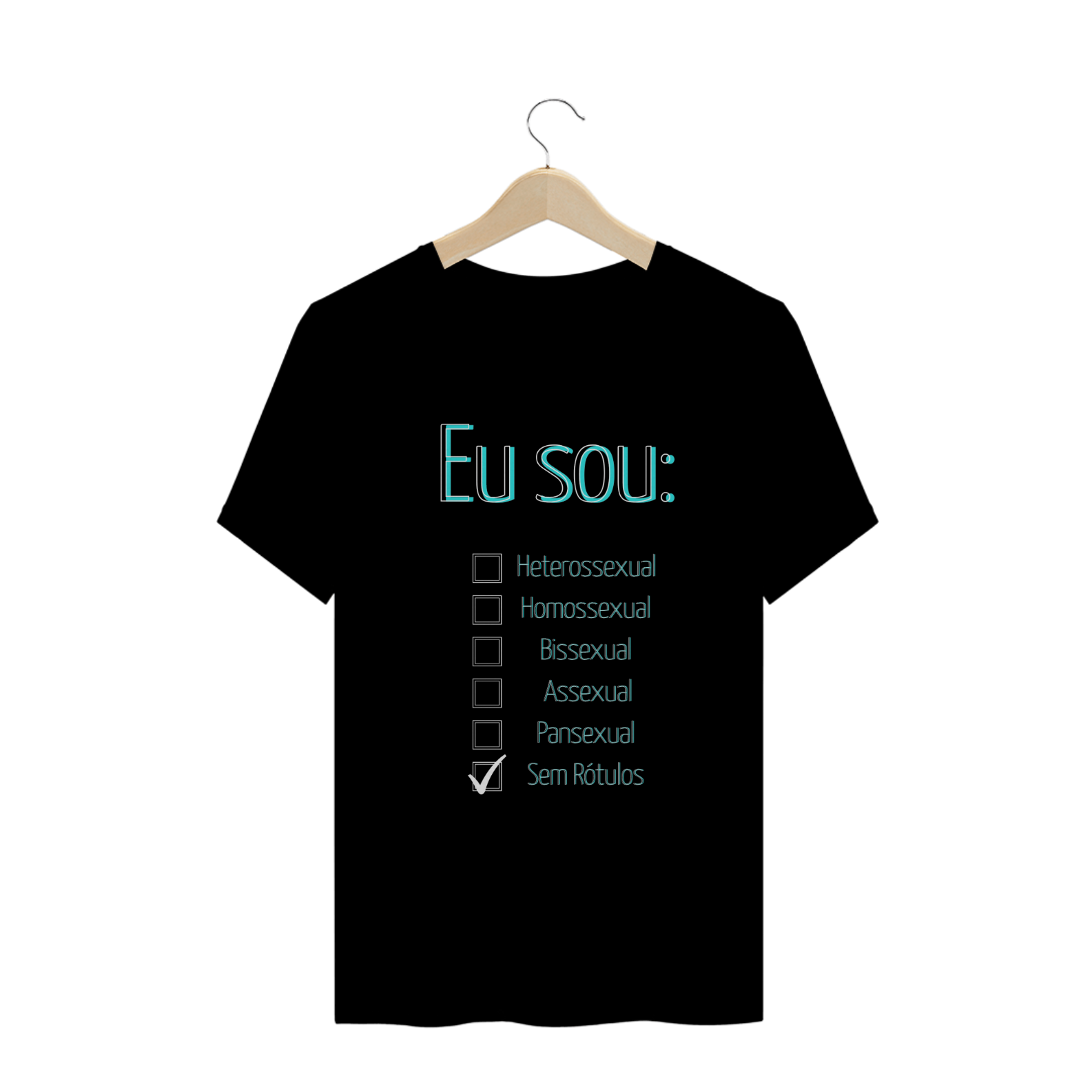 Nome do produto  T-Shirt Sem Rótulos