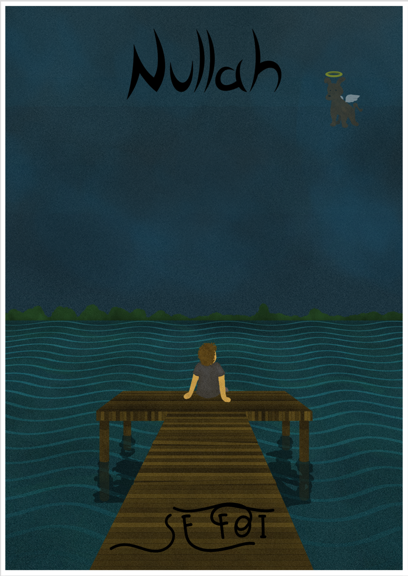 Poster Se Foi - Canvas