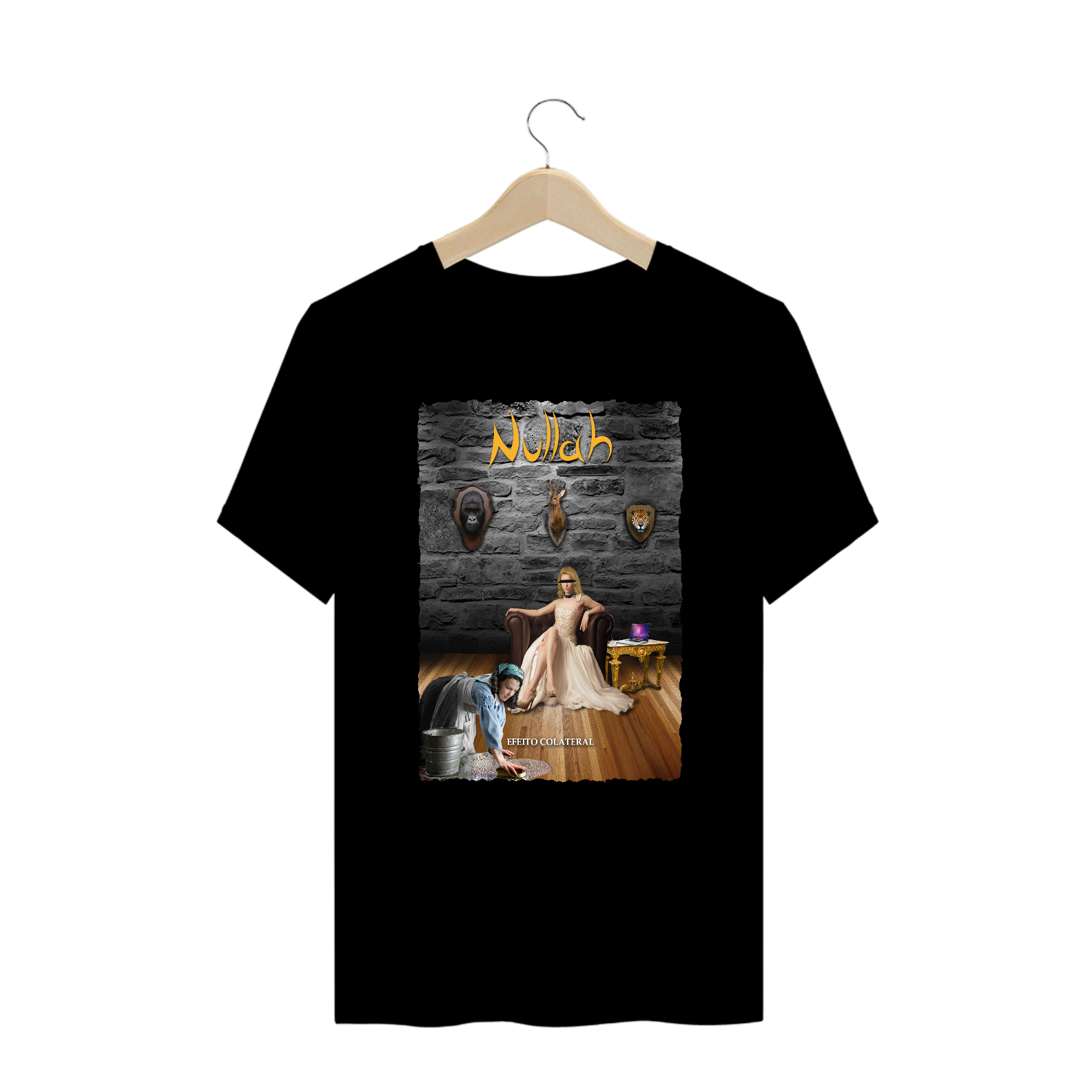 T-Shirt Plus Size Efeito Colateral Parte