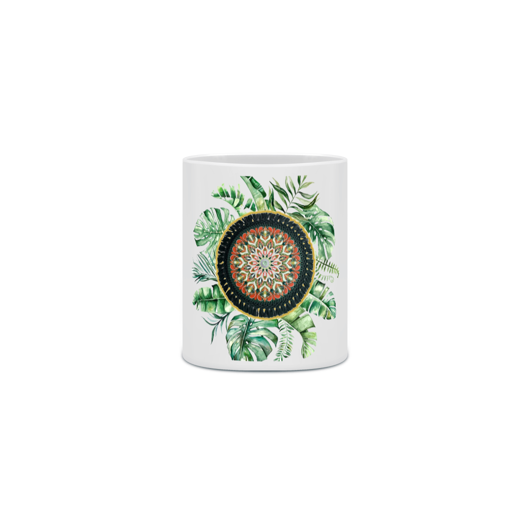 Caneca  Mandala Flor de Cura