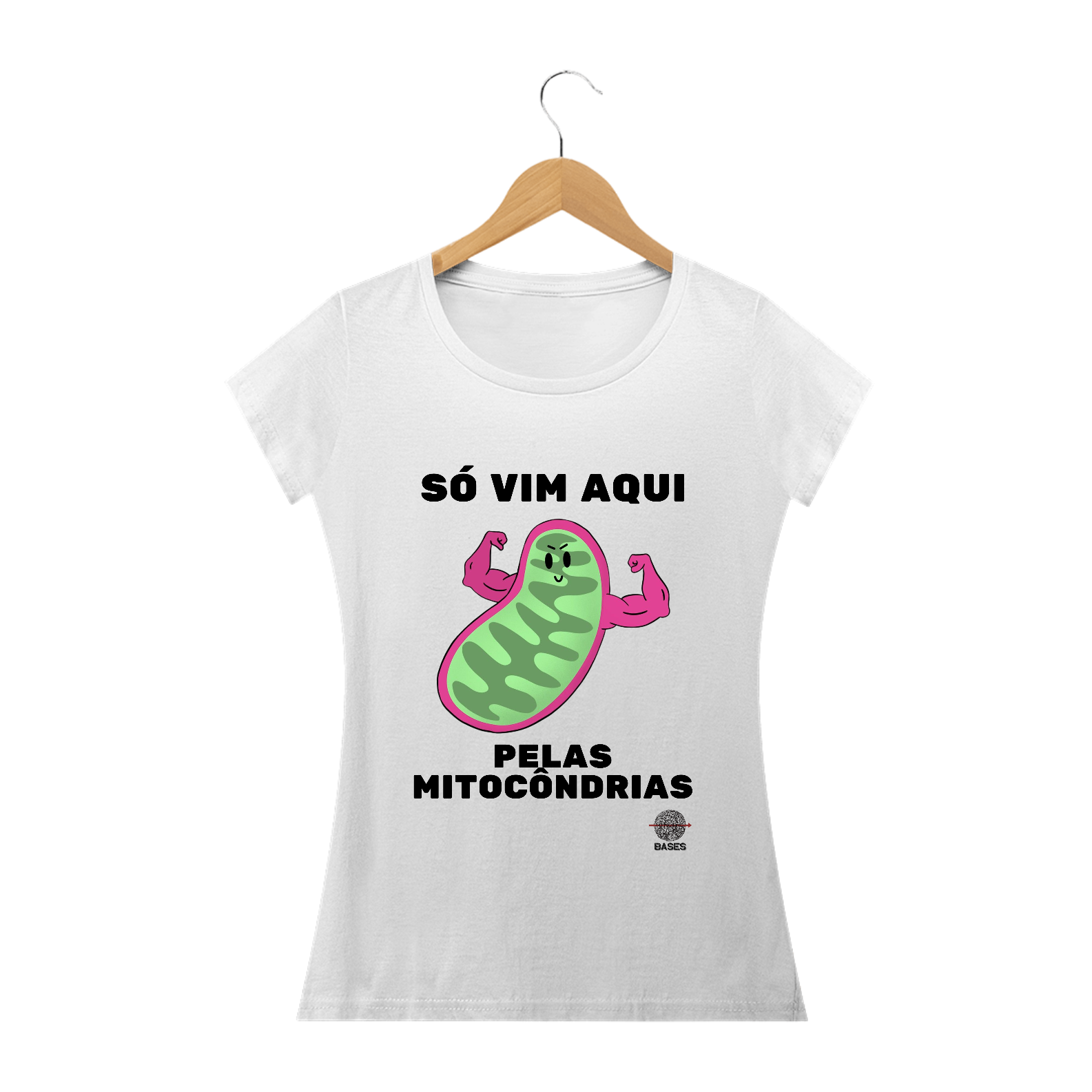 Camiseta - Baby Long - Mitocôndrias