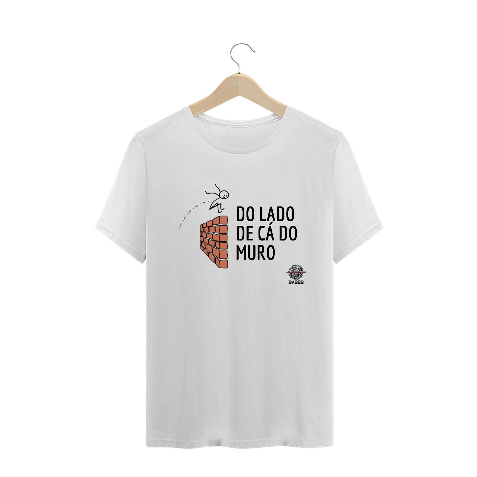 Camiseta  Do Lado de Cá do Muro