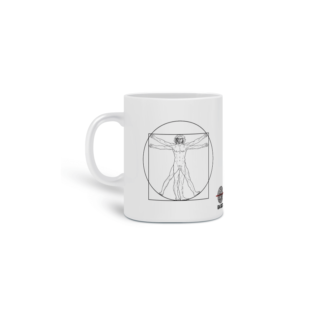 Caneca - Homem Vitruviano