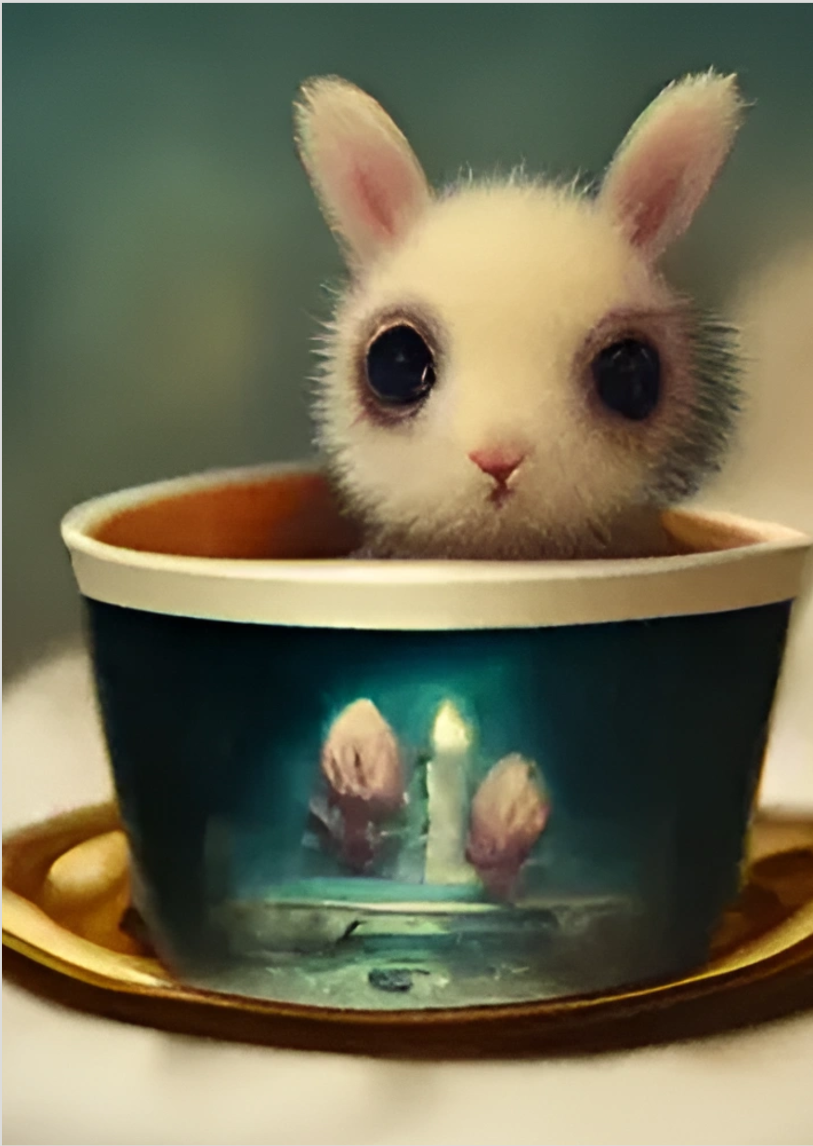 Poster Coelhinho Chá 1