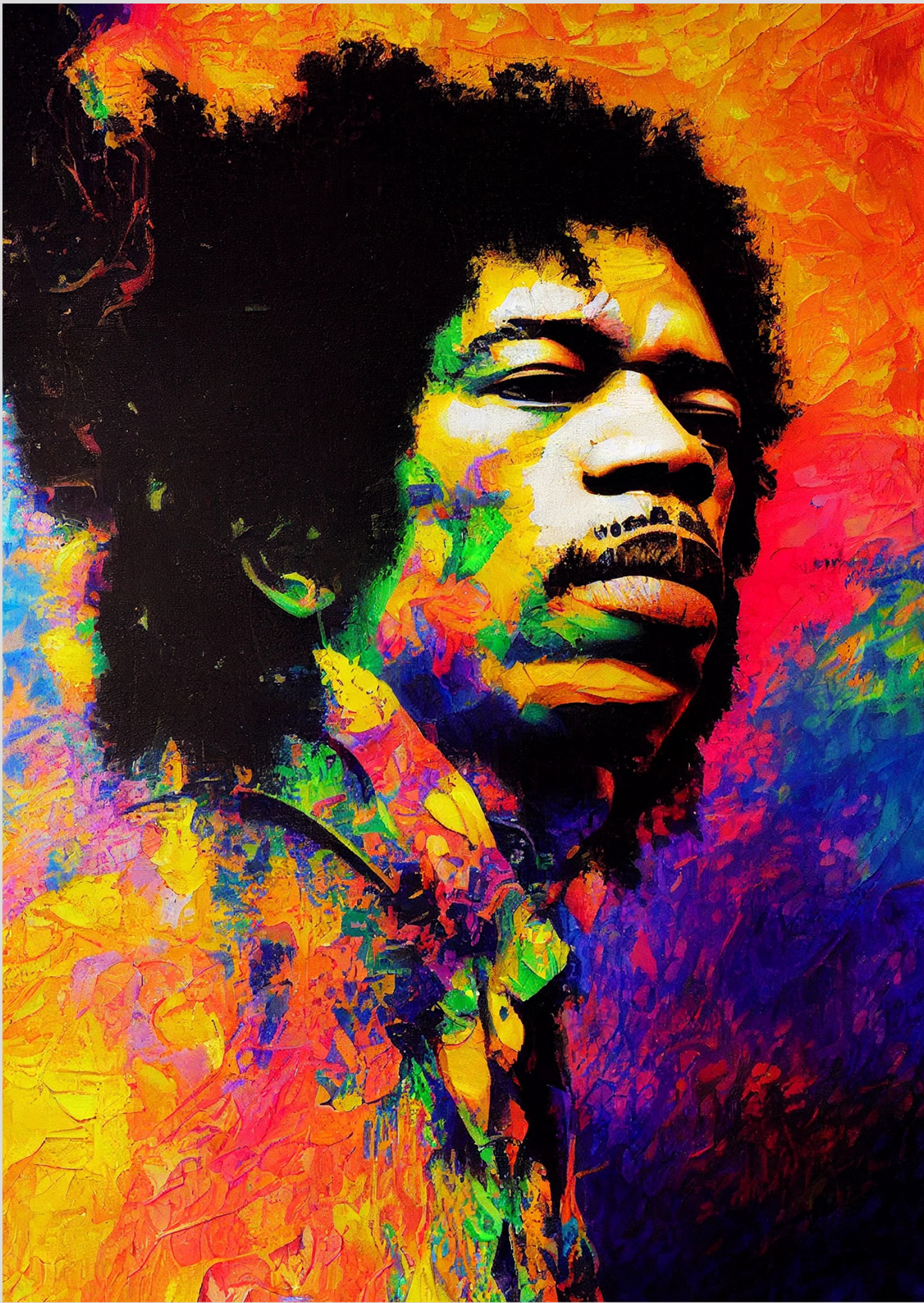Poster Rock Jimi Hendrix