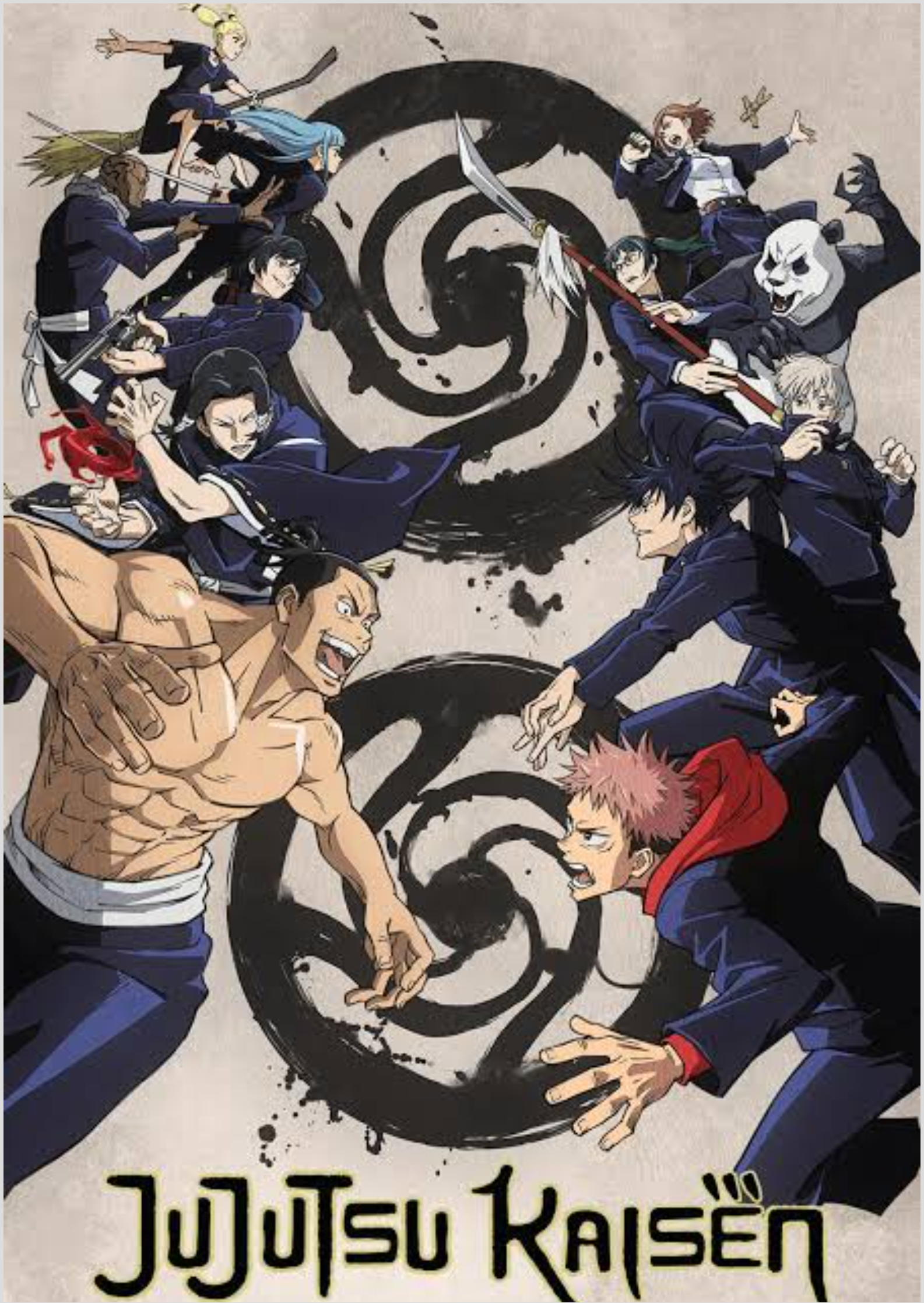 Poster jujutsu kaisen 