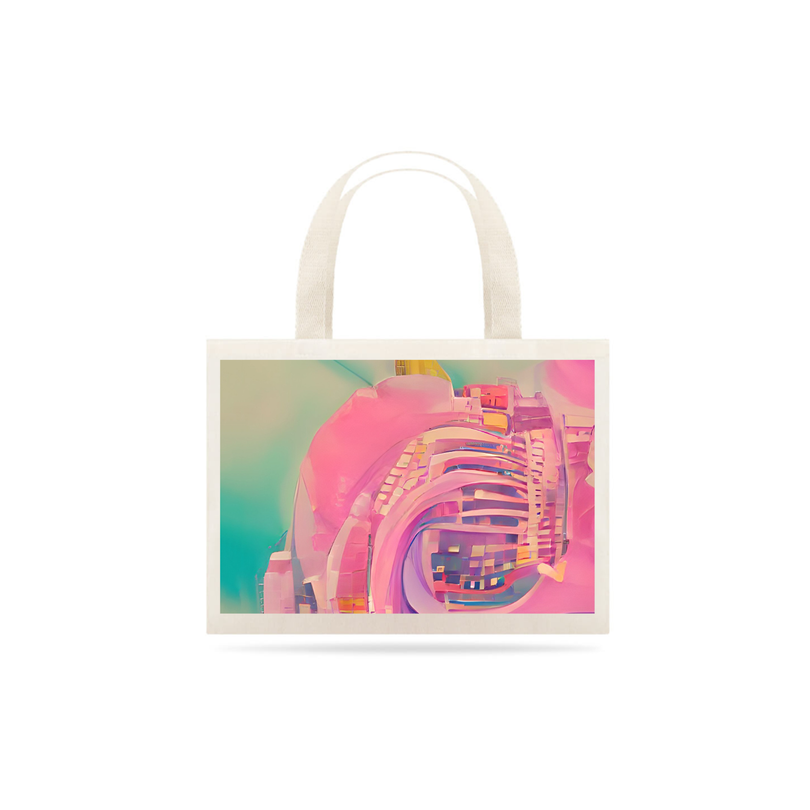 Ecobag Rosa Futurista