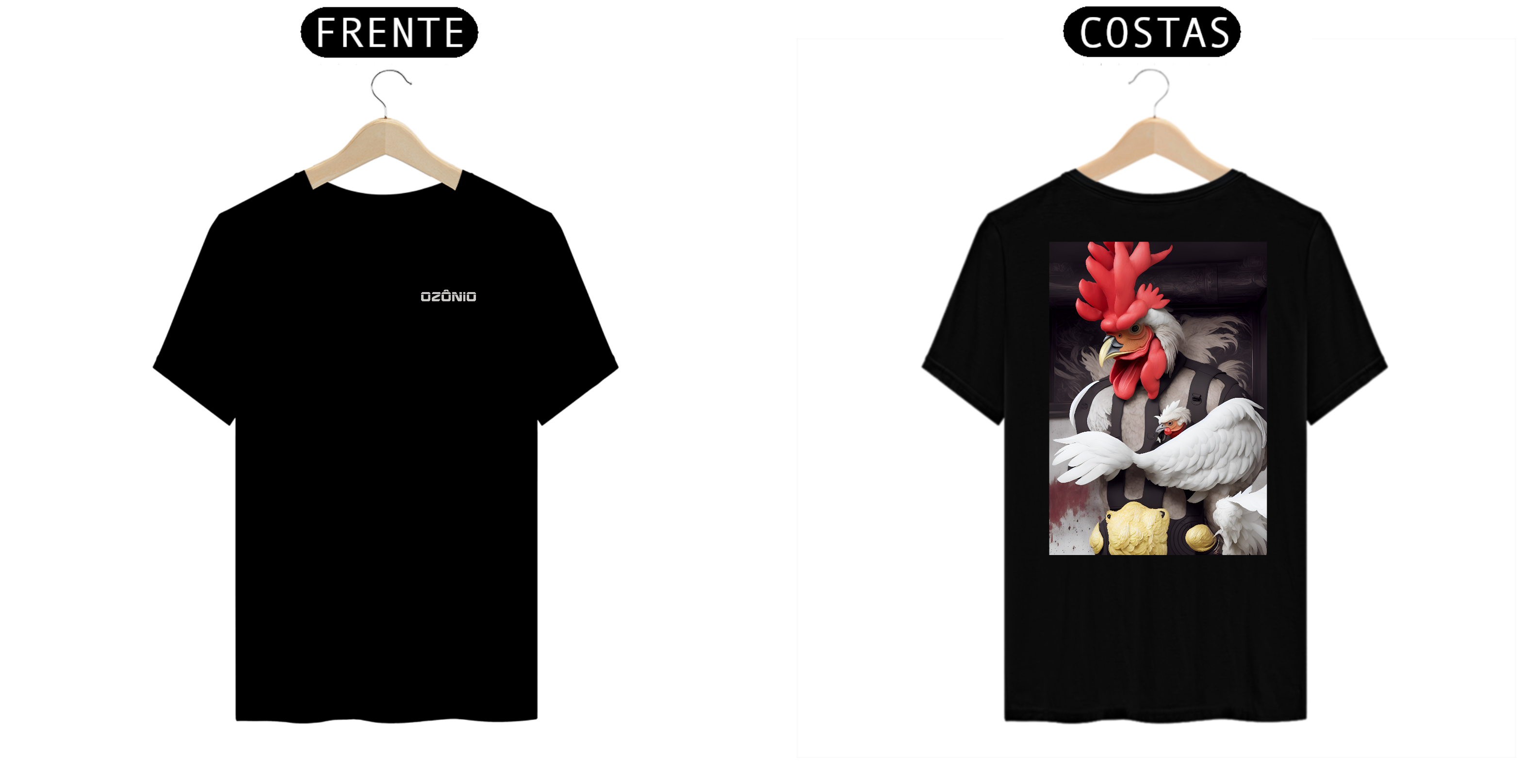 Blusa Masculina Galo Doido 