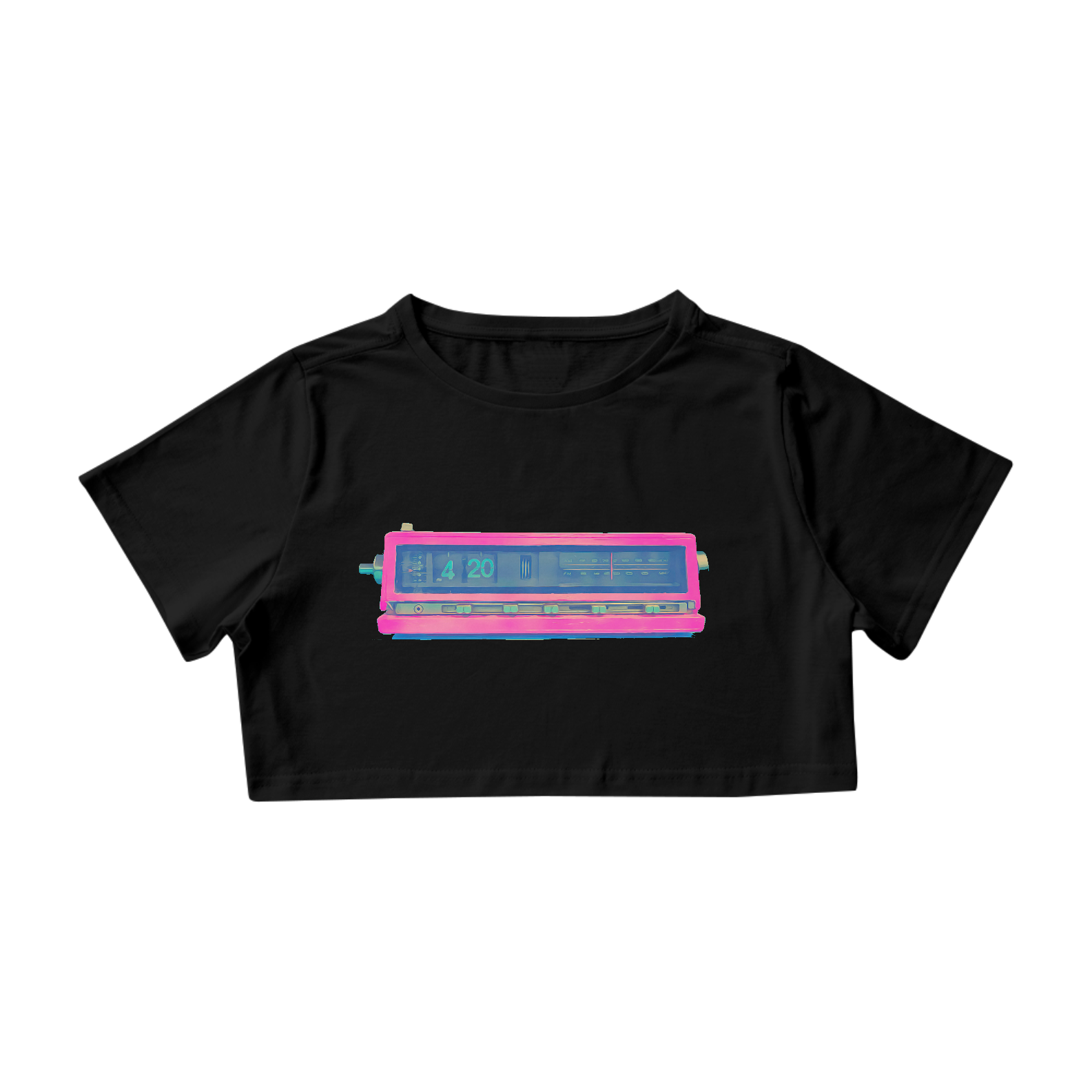 Camiseta Cropped Radio