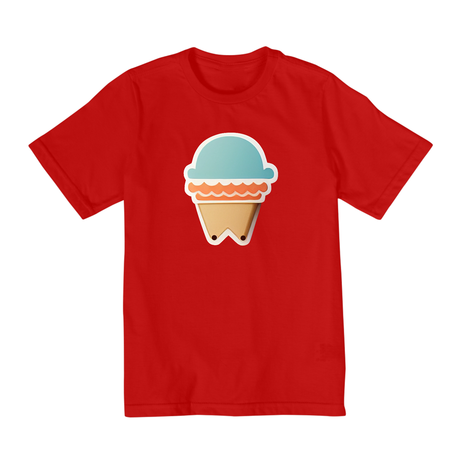 Camiseta Infantil Sorvete 3