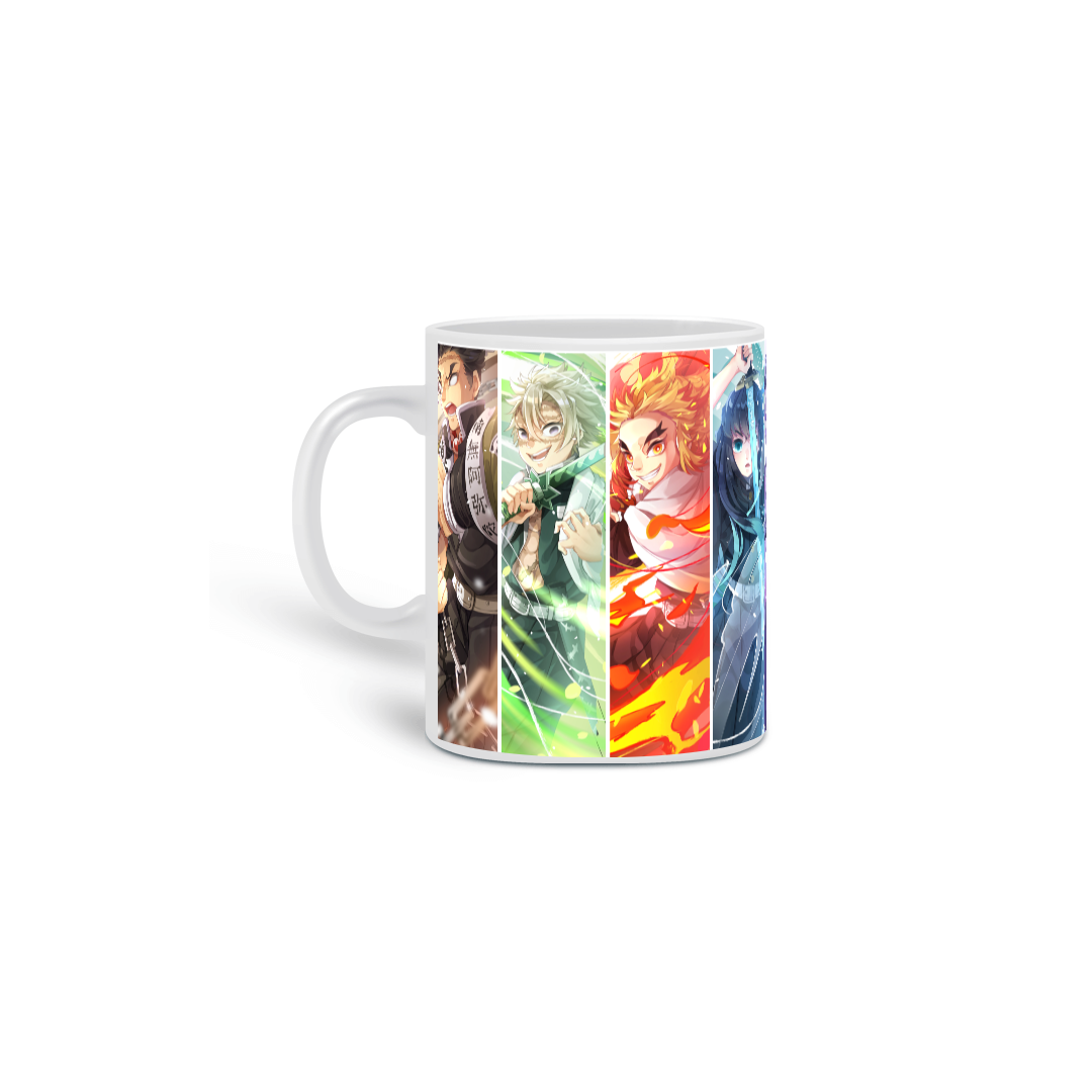 CANECA PERSONALIZADA (HASHIRAS) Demon Slayer