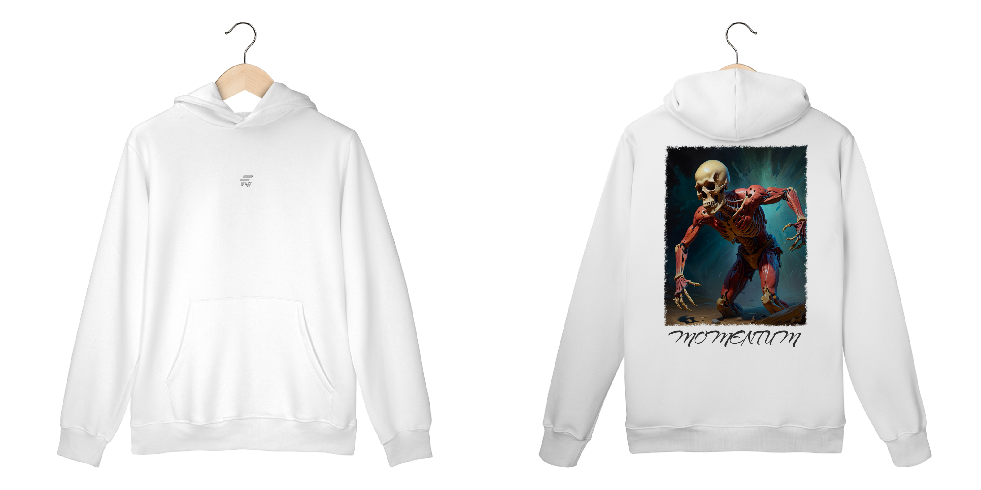 Moletom Canguru Caveira Momentum 02